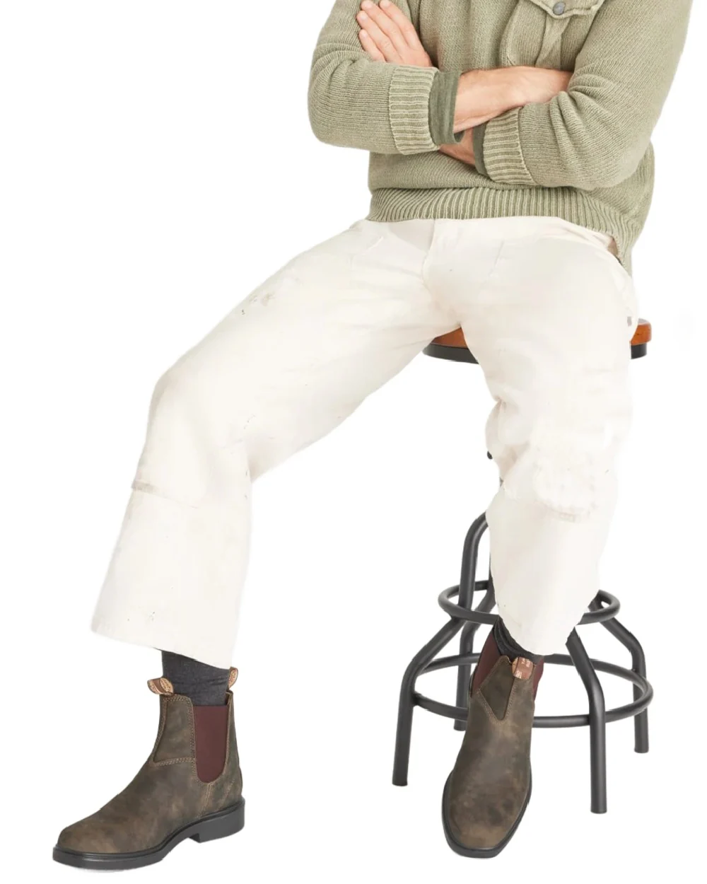 Blundstone 1306 Rustic Brown Chelsea Boots - Image 5