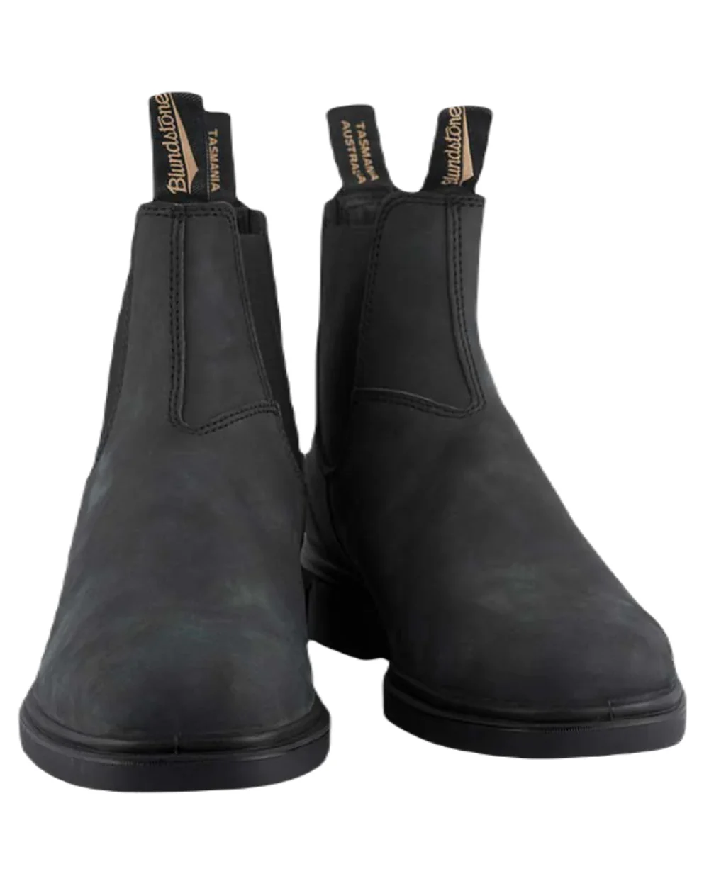 Blundstone 1308 Rustic Black Leather Chelsea Boots - Image 3