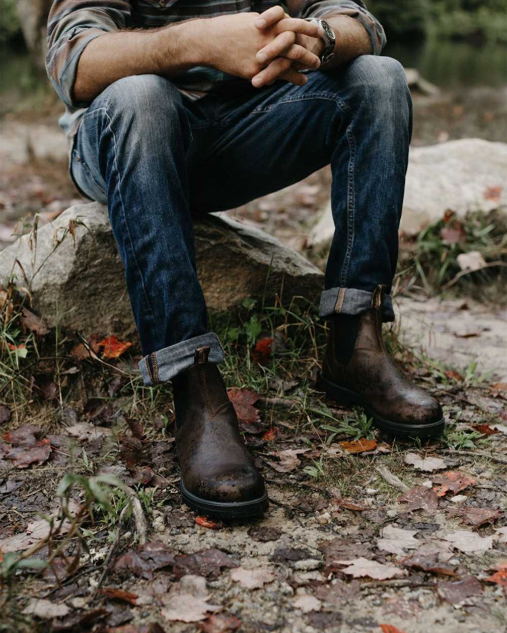 Blundstone 1609 Antique Brown Chelsea Boots - Image 14