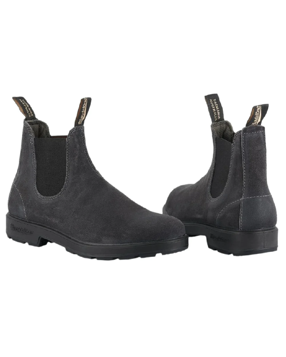Blundstone 1910 Steel Grey Suede Leather Chelsea Boots - Image 5