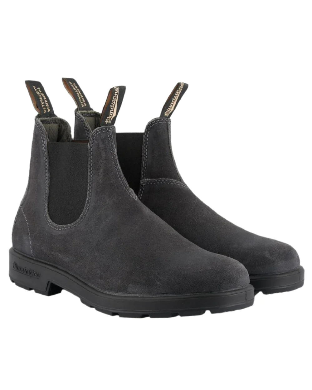 Blundstone 1910 Steel Grey Suede Leather Chelsea Boots - Image 8