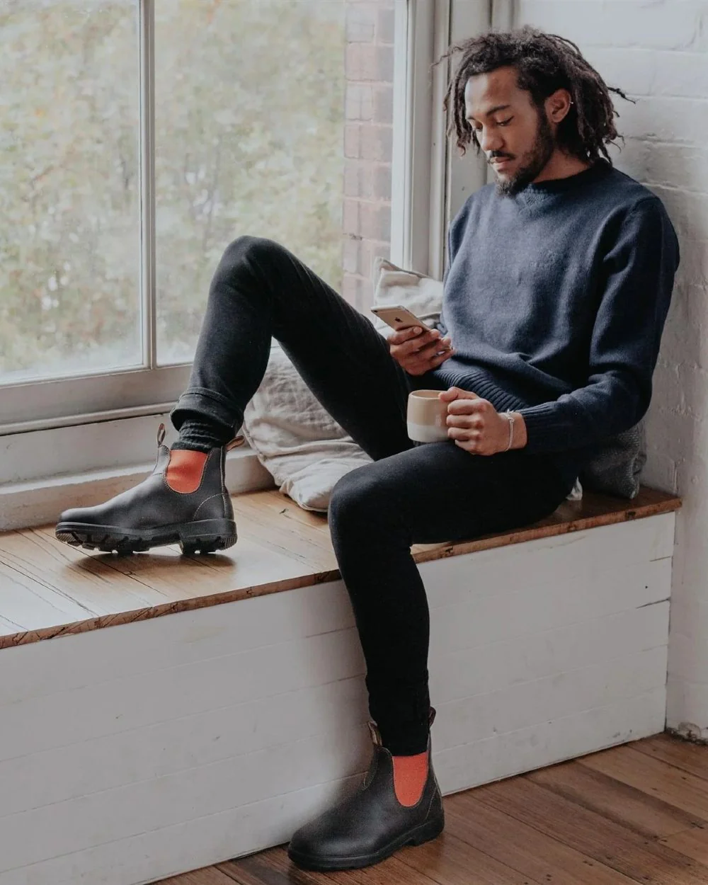 Blundstone 1918 Brown Terracotta Chelsea Boots - Image 3