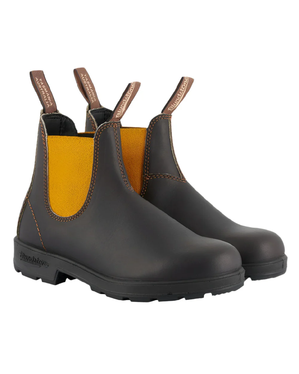 Blundstone 1919 Brown Mustard Chelsea Boots - Image 5