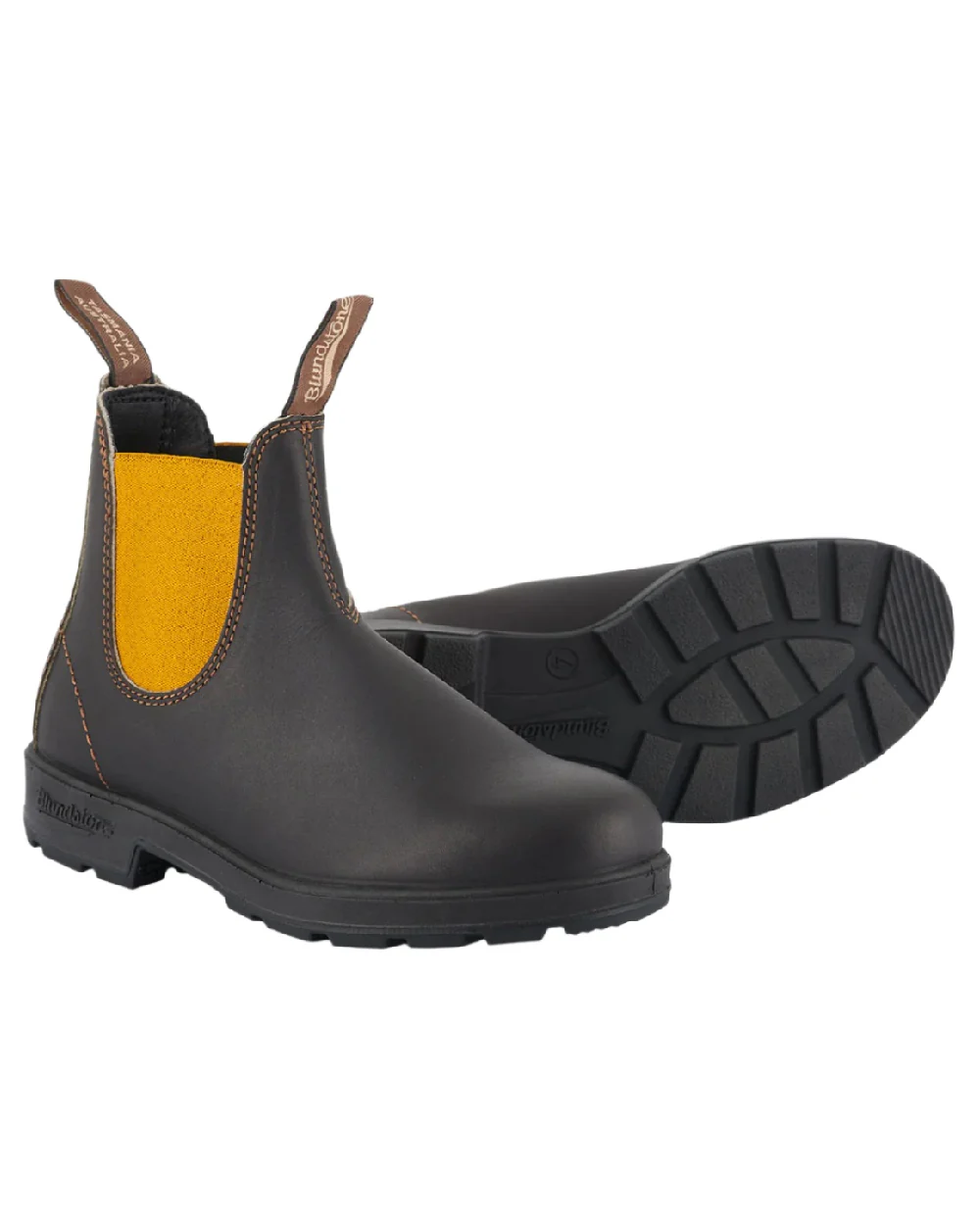 Blundstone 1919 Brown Mustard Chelsea Boots - Image 6