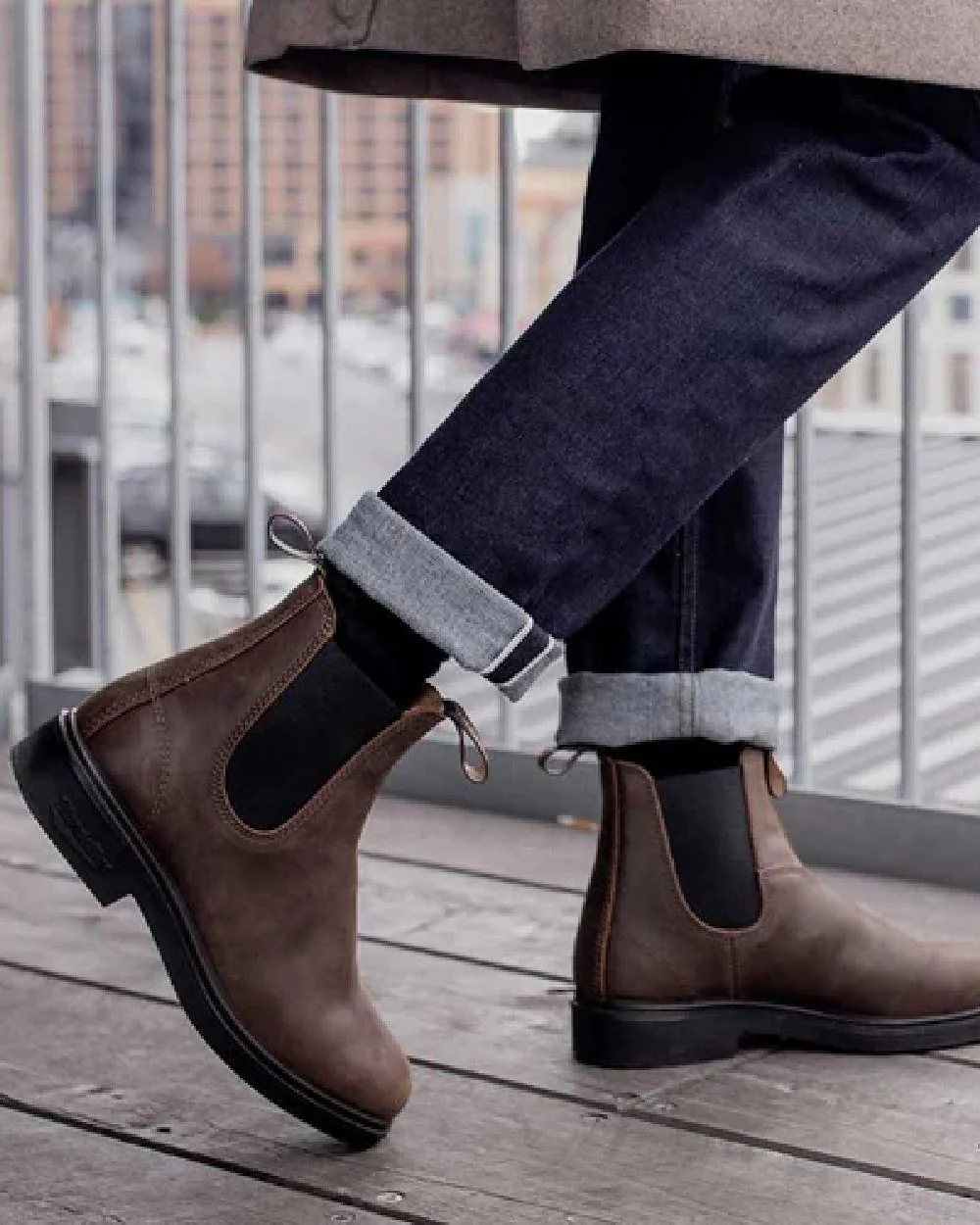 Blundstone 2029 Brown Leather Chelsea Boots - Image 2