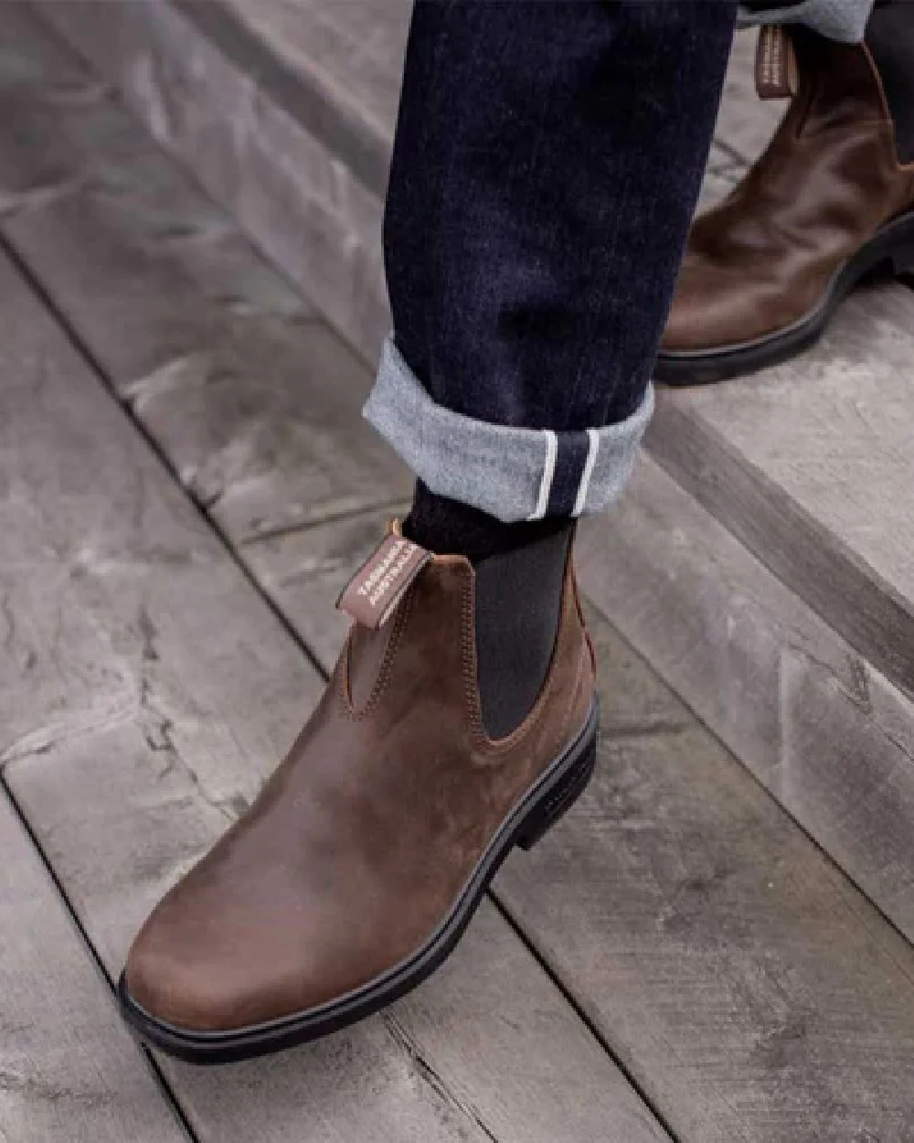 Blundstone 2029 Brown Leather Chelsea Boots - Image 3