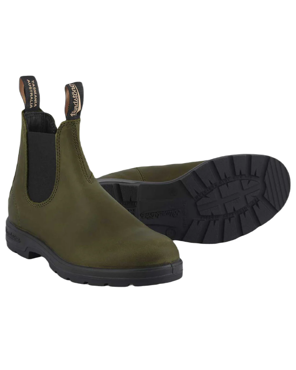 Blundstone 2052 Dark Green Leather Chelsea Boots - Image 5