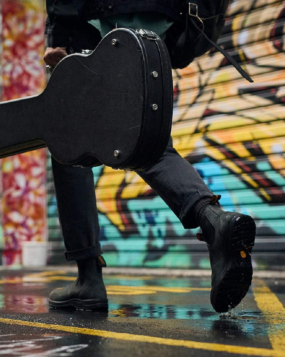 Blundstone 2055 Rustic Black Chelsea Boots - Image 3