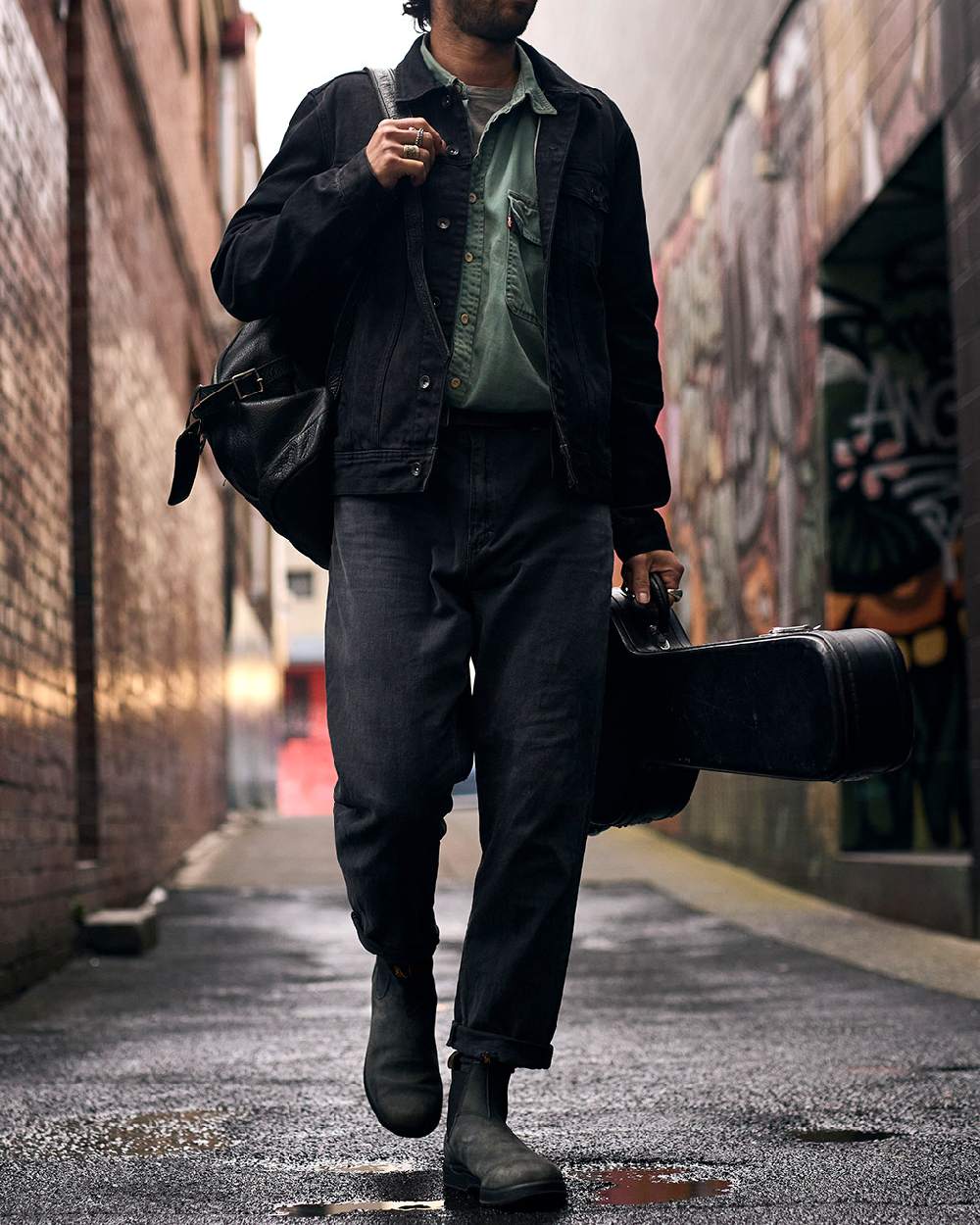Blundstone 2055 Rustic Black Chelsea Boots - Image 5