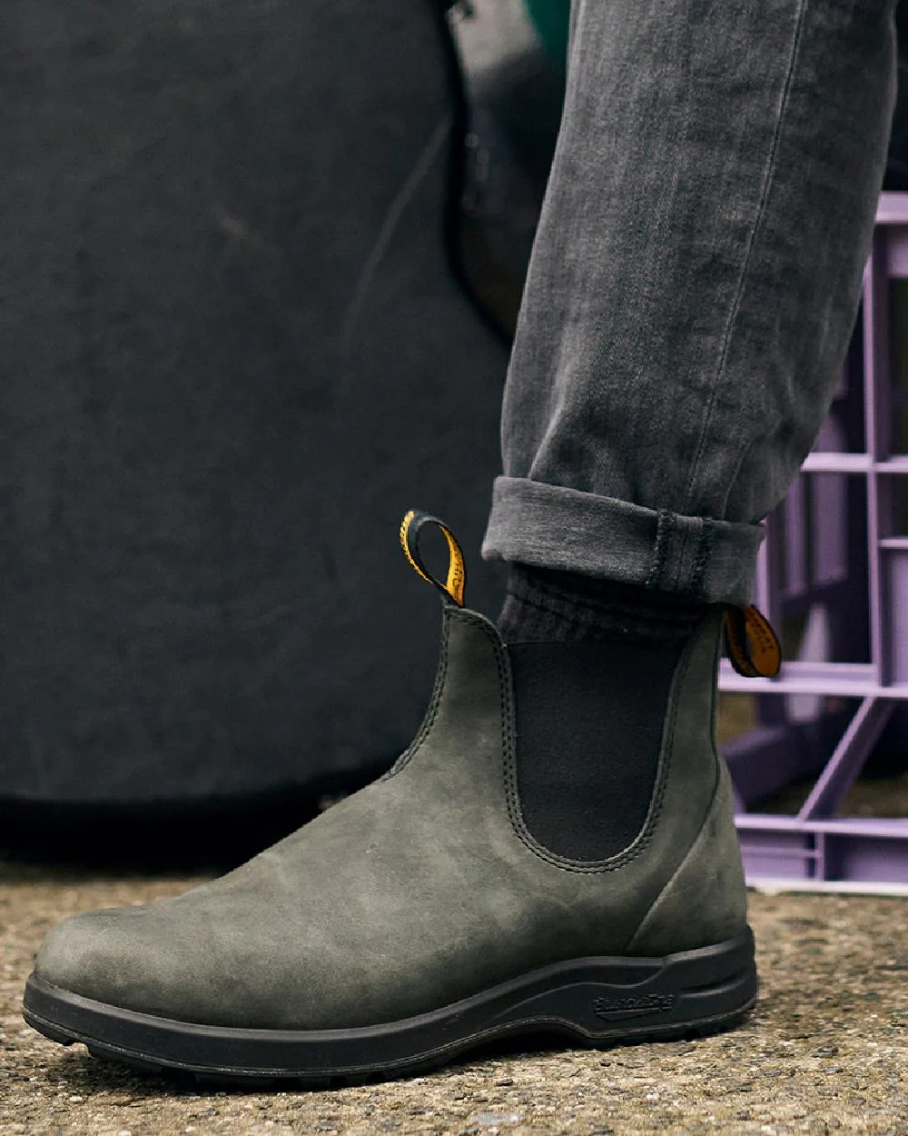 Blundstone 2055 Rustic Black Chelsea Boots - Image 7