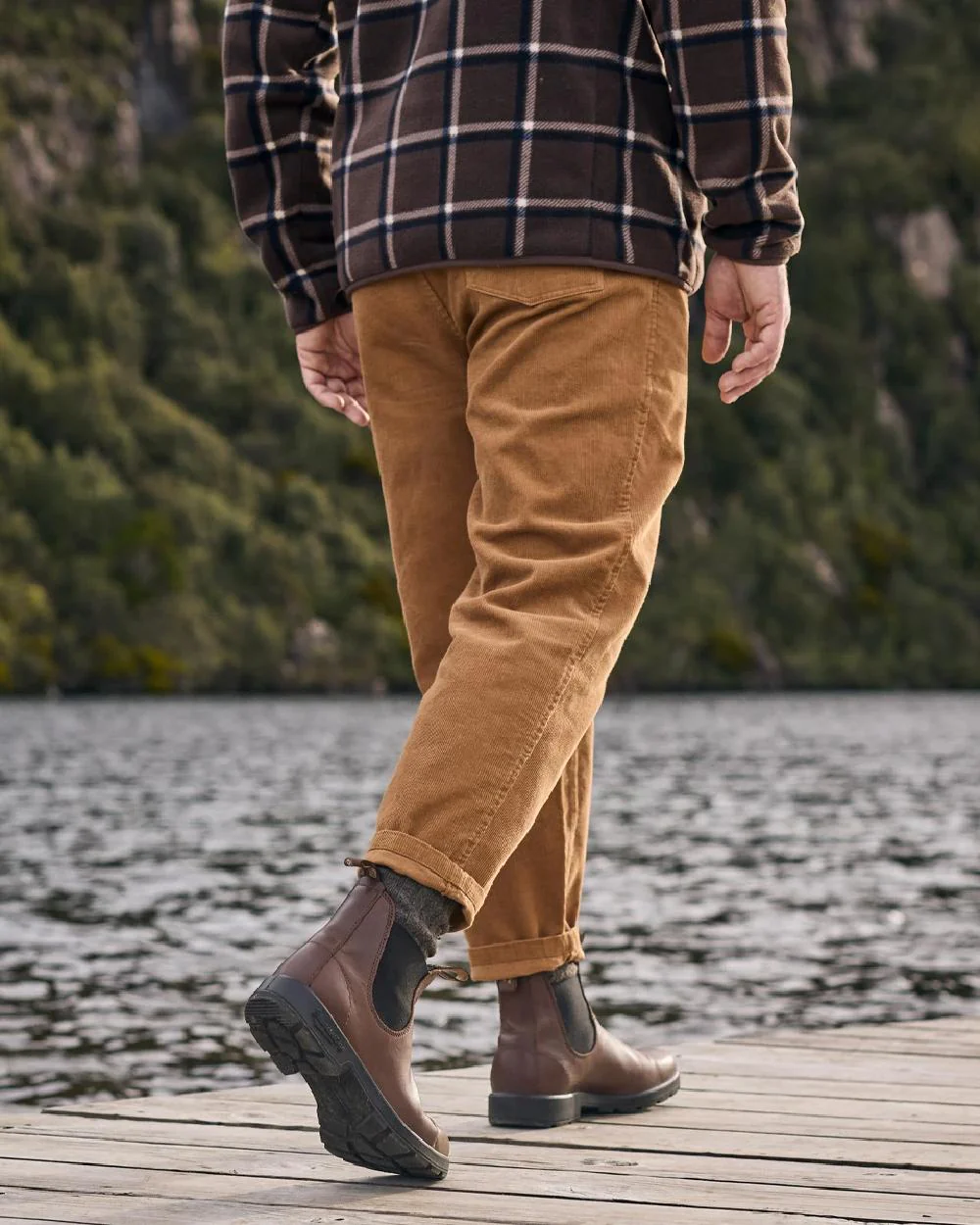 Blundstone 2305 Brown Leather Chelsea Boots - Image 3