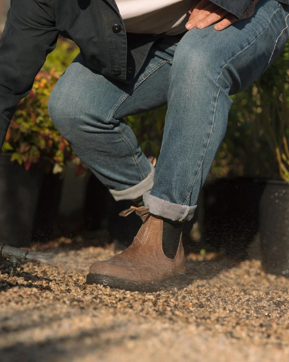 Blundstone 2341 Taupe Chelsea Boots - Image 6