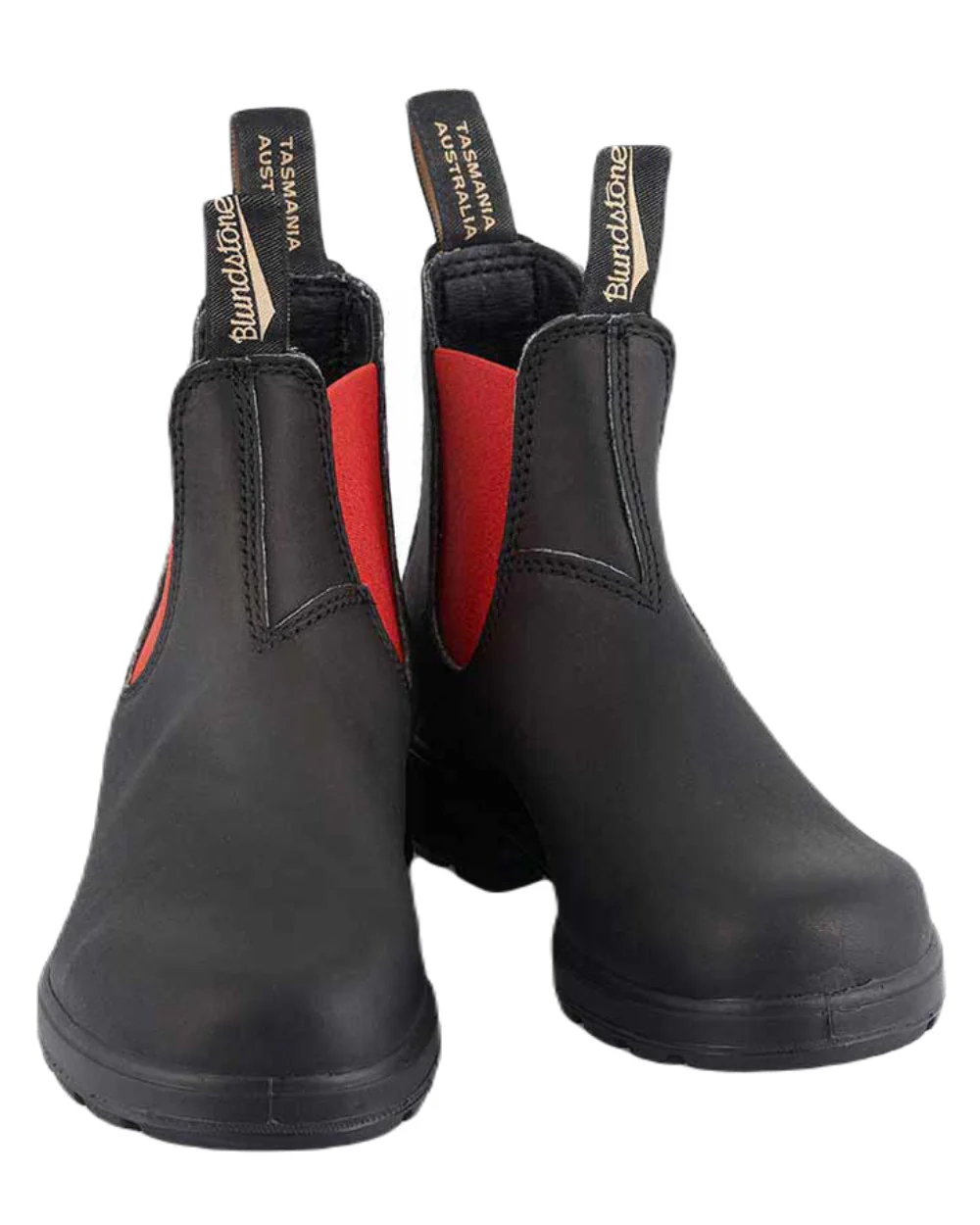 Blundstone 508 Black Red Chelsea Boots - Image 3