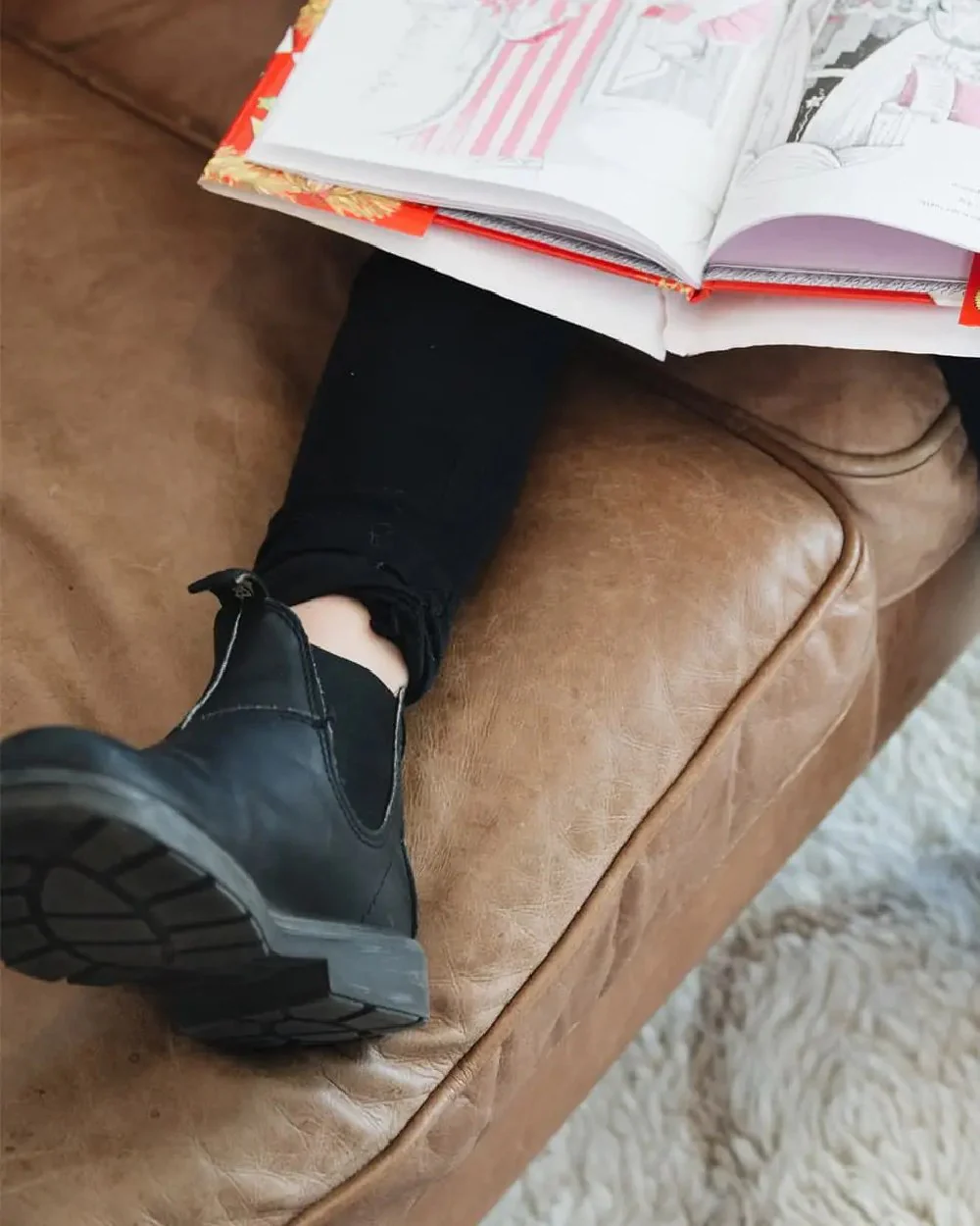 Blundstone Childrens 531 Black Chelsea Boots - Image 6