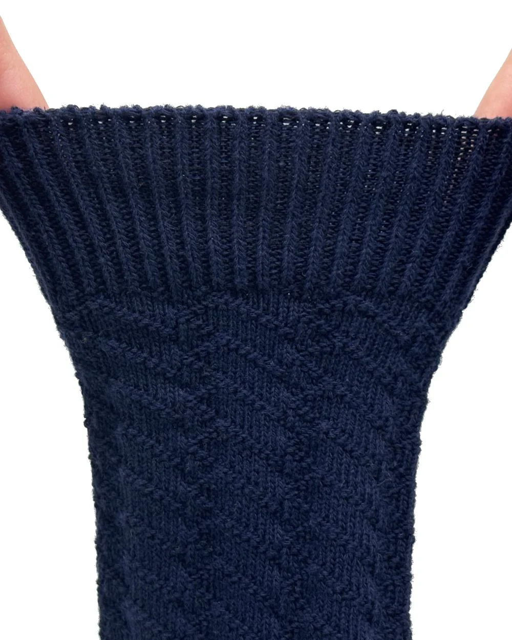 Bramble Mens Textured Casual Boot Socks Triple Pack - Image 3