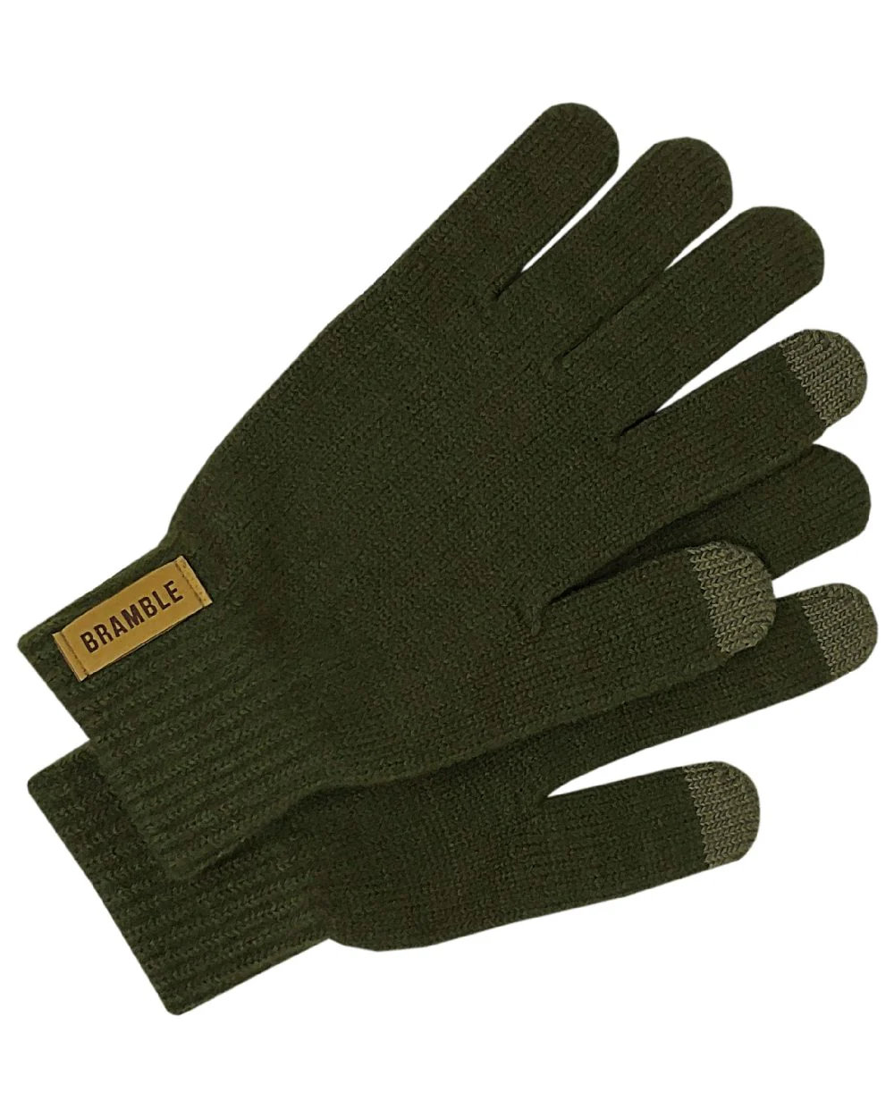 Bramble Mens Three Piece Ribbed Hat Gloves Scarf Set - Image 3