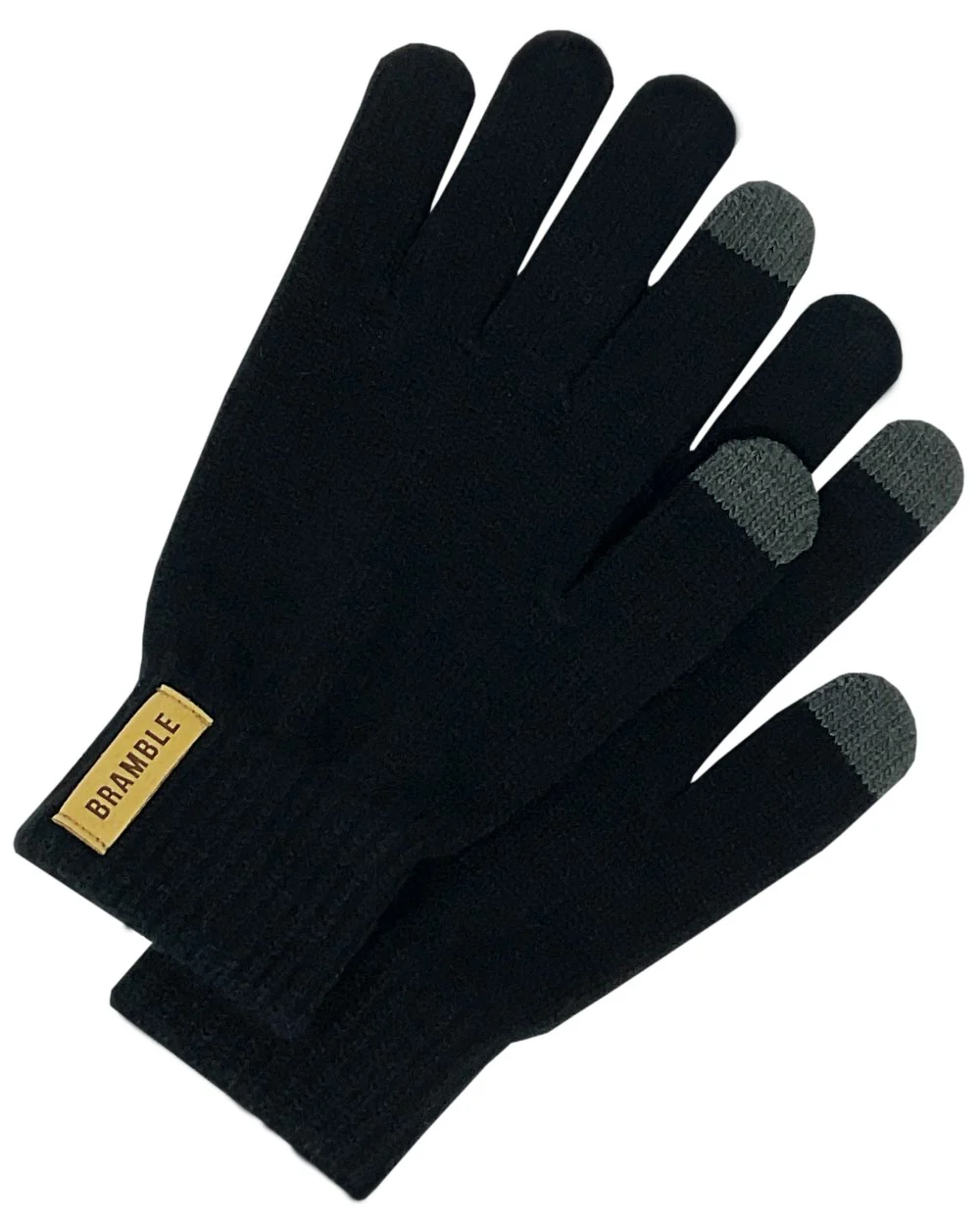 Bramble Mens Three Piece Ribbed Hat Gloves Scarf Set - Image 6