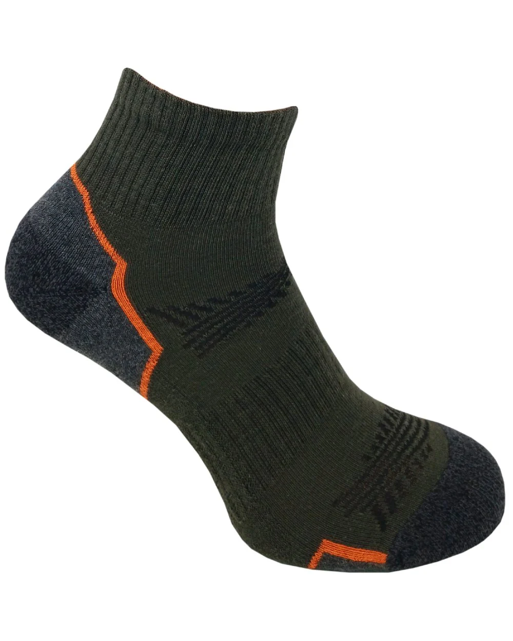 Bramble Mens Tipping Lowcut Socks Triple Pack - Image 2