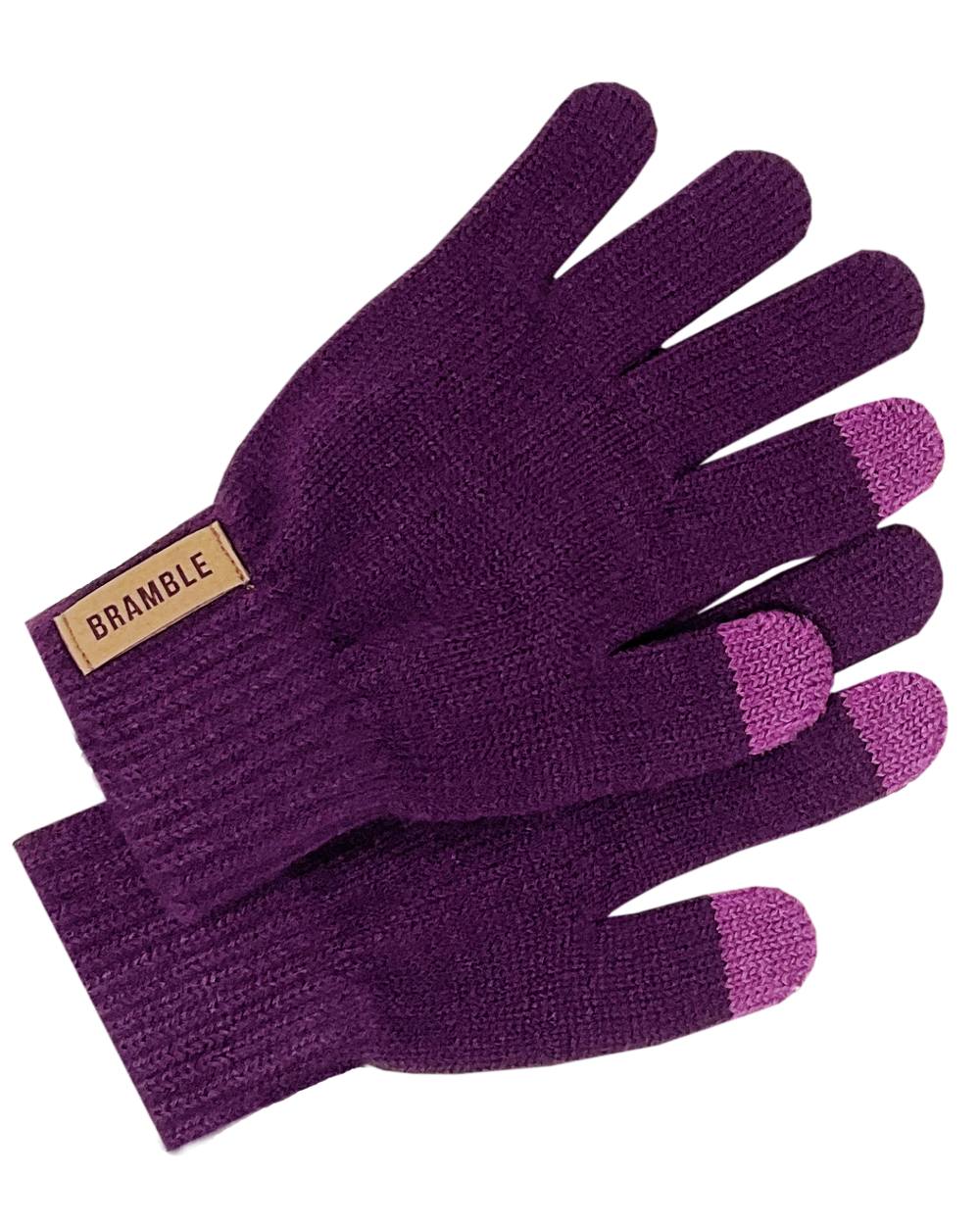 Bramble Three Piece Colour Block Hat Gloves Scarf Set - Image 2