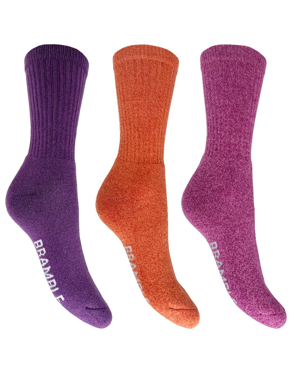 Bramble Womens All Terrain Socks Triple Pack - Image 4