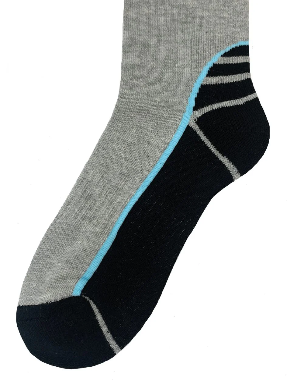 Bramble Womens Hiker Bamboo Footbed Socks Triple Pack - Image 4
