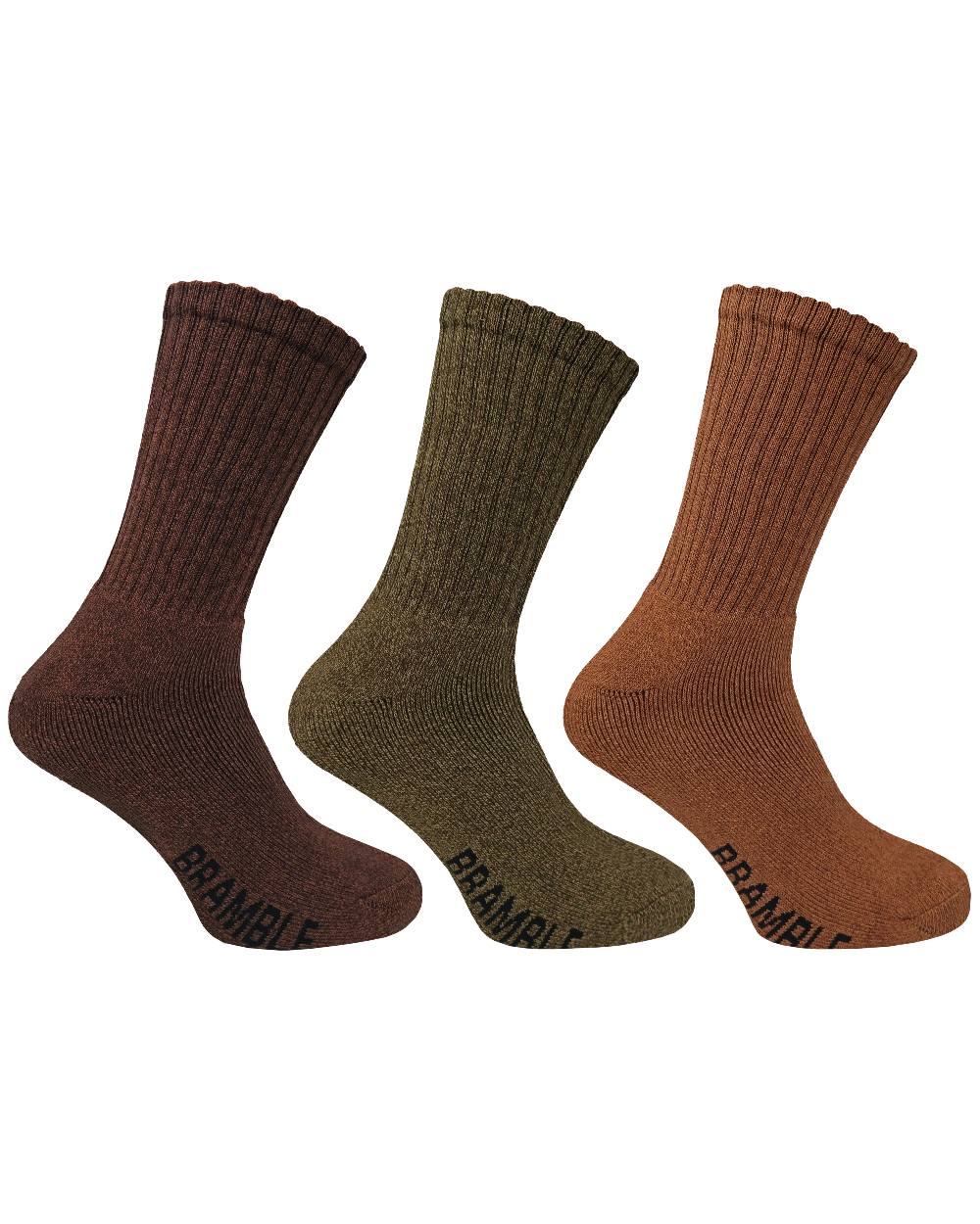Brambles Mens All Terrain Socks Triple Pack - Image 4