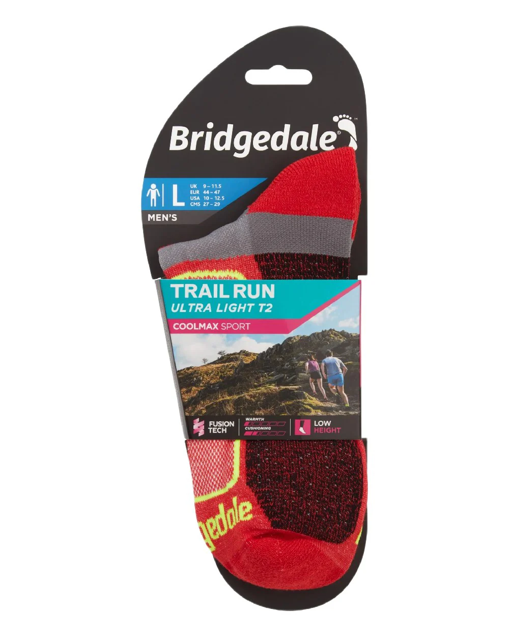 Bridgedale Mens Ultra Light T2 Coolmax Sport Low Socks - Image 12