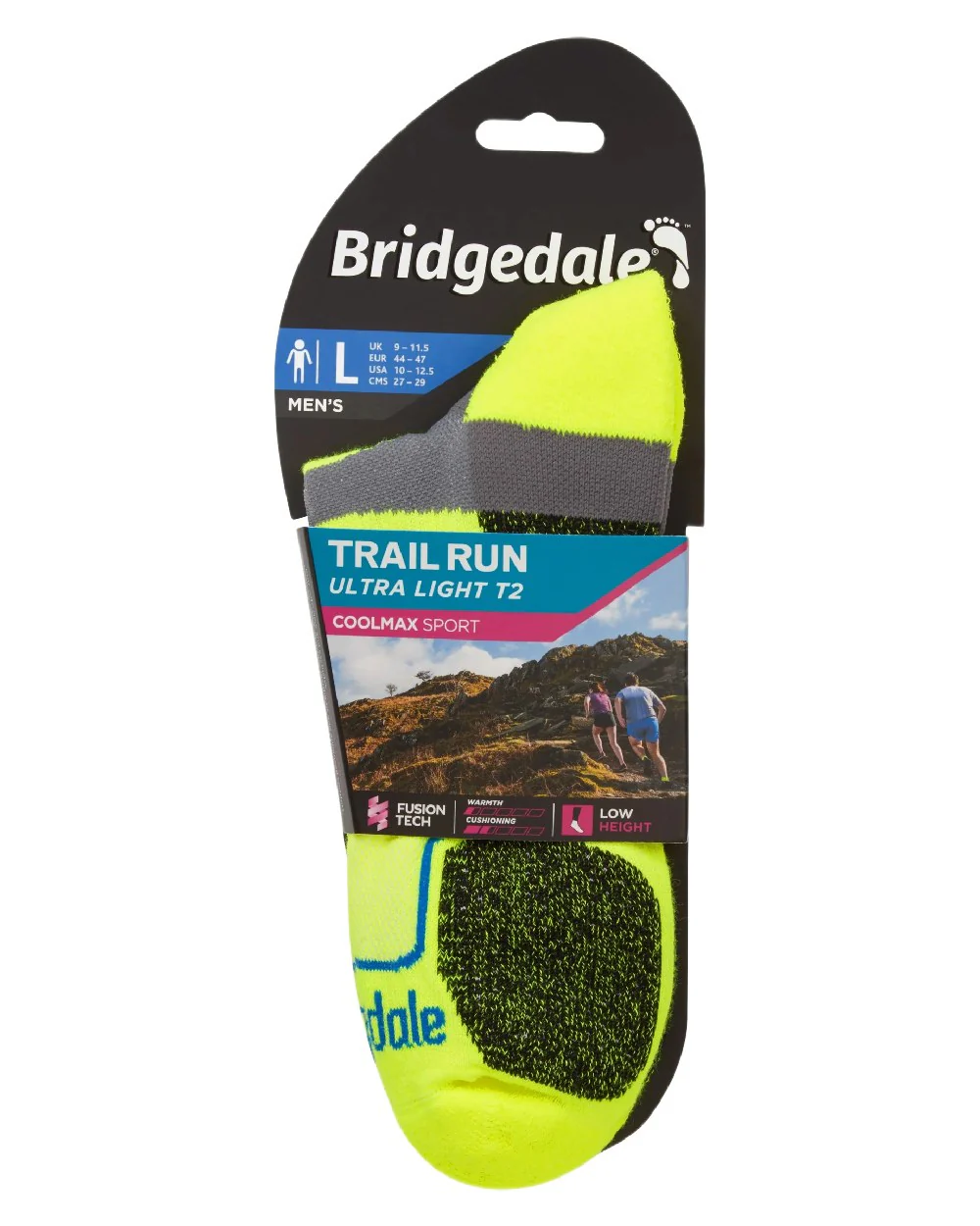 Bridgedale Mens Ultra Light T2 Coolmax Sport Low Socks - Image 16