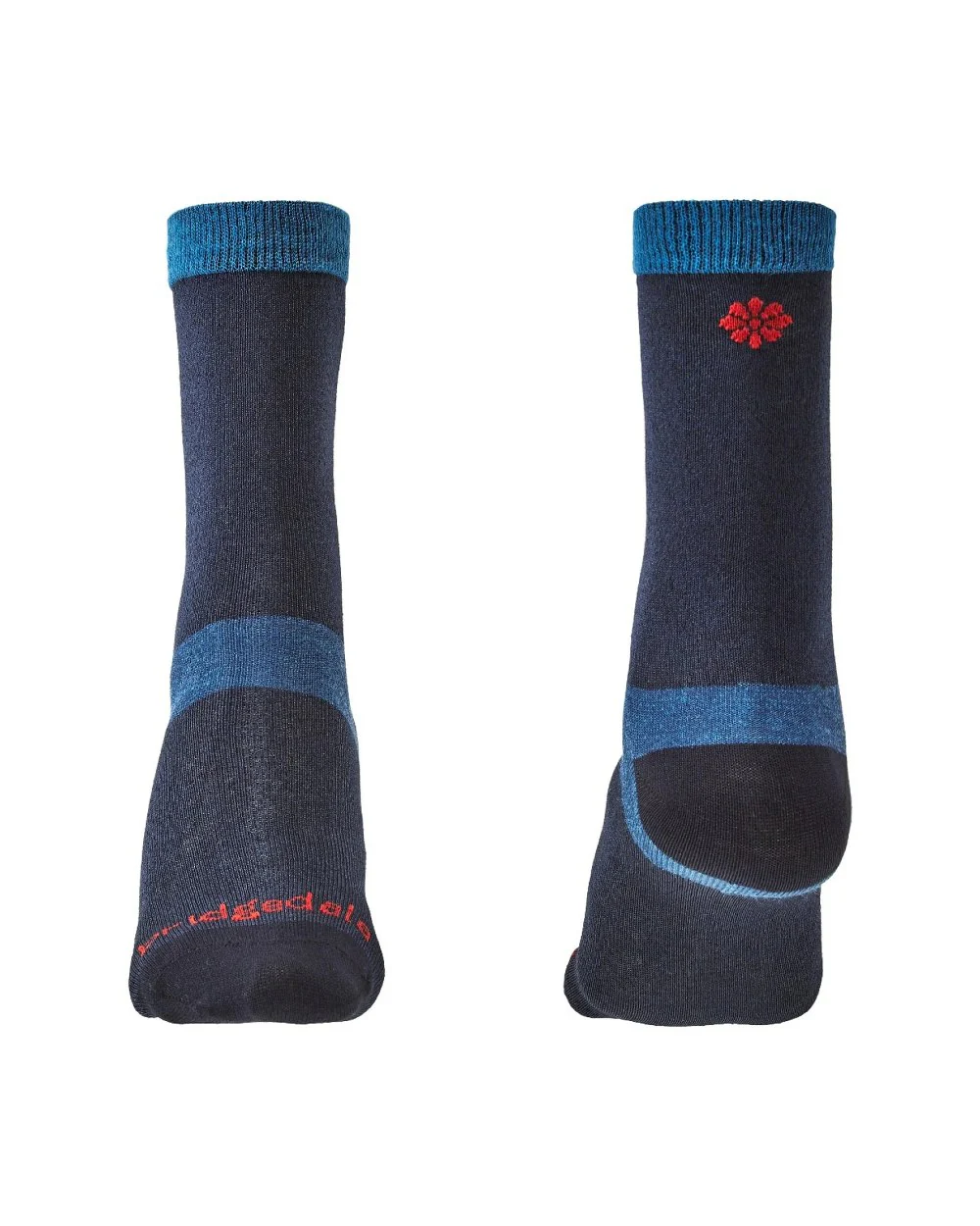 Bridgedale Womens Base Layer Coolmax Liner Socks - Twin Pack - Image 3