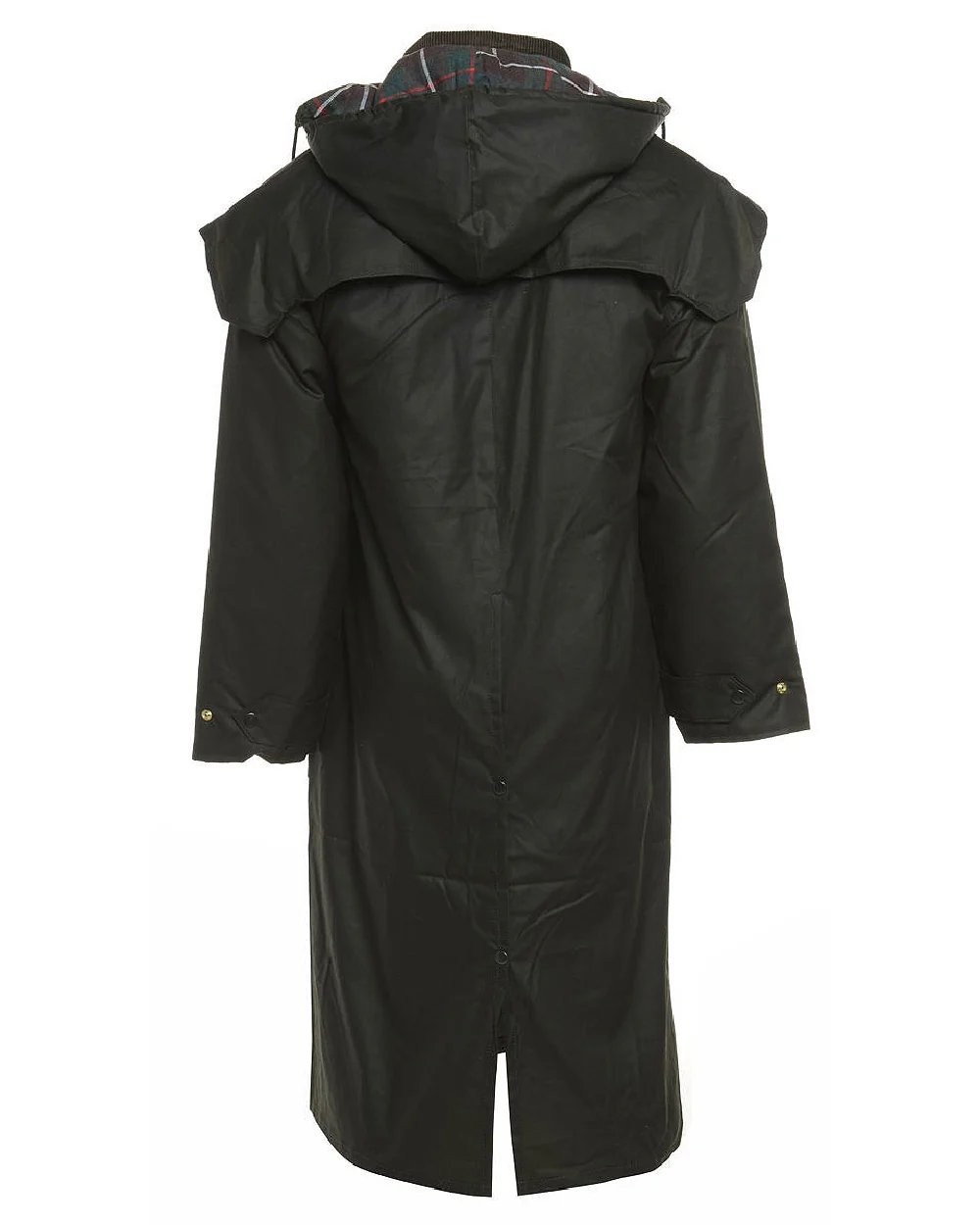 Bronte Long Wax Cotton Coat - Image 3