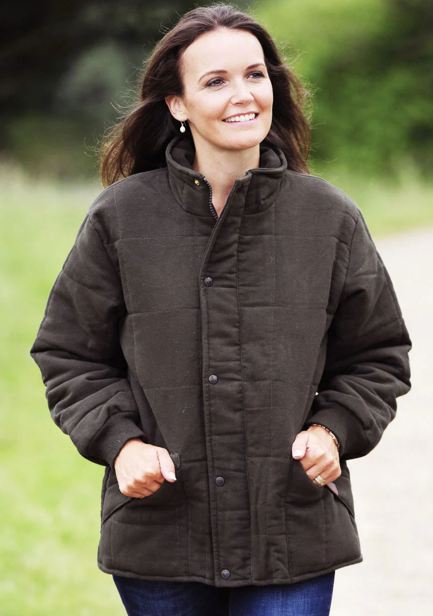 Bronte Quilted Moleskin Jacket - Image 2