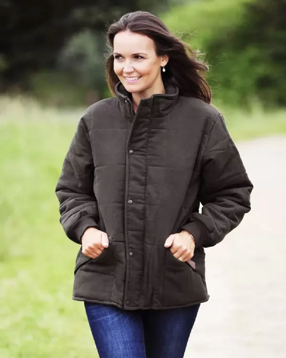 Bronte Quilted Moleskin Jacket - Image 7