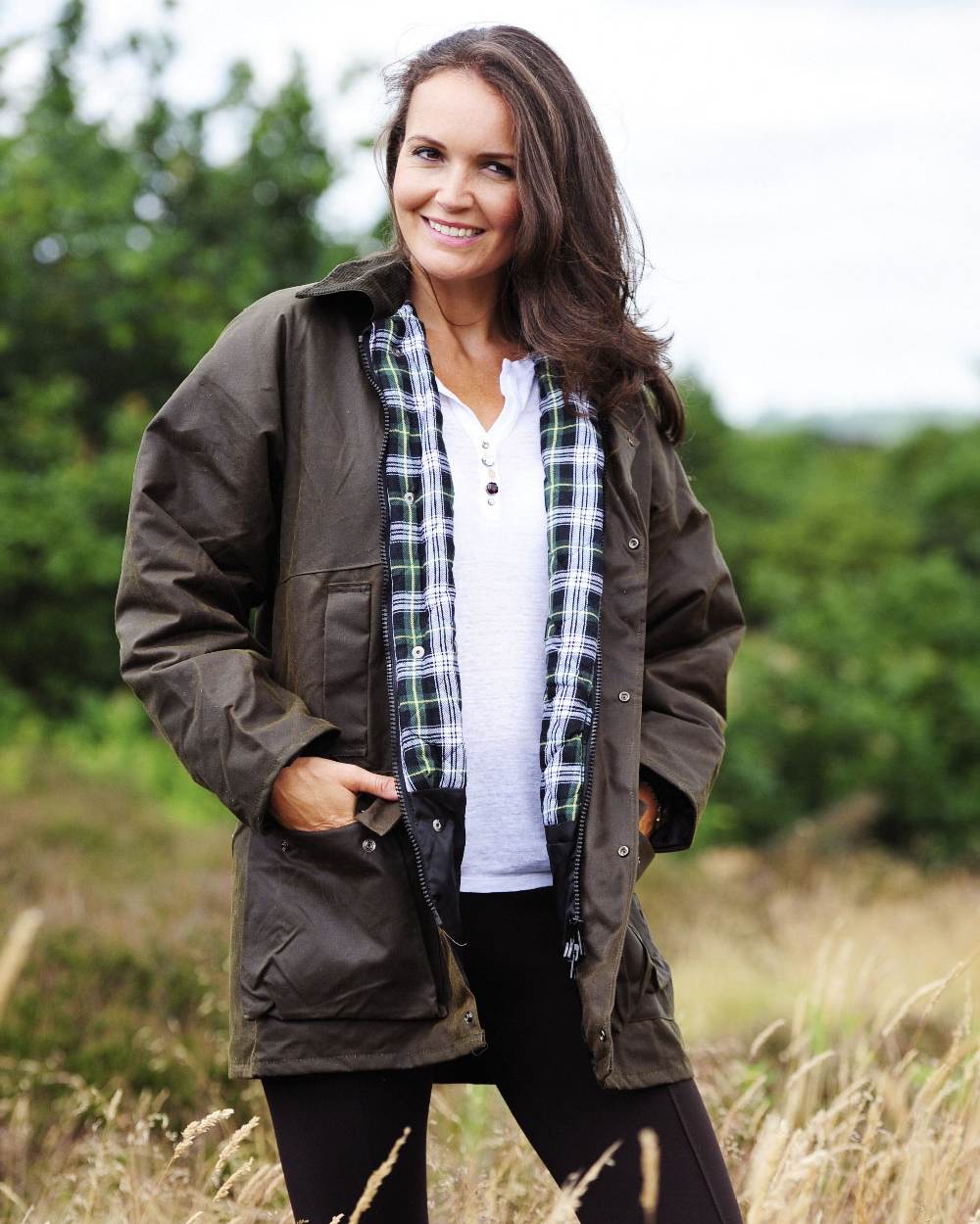 Bronte Wax Cotton Jacket - Image 3