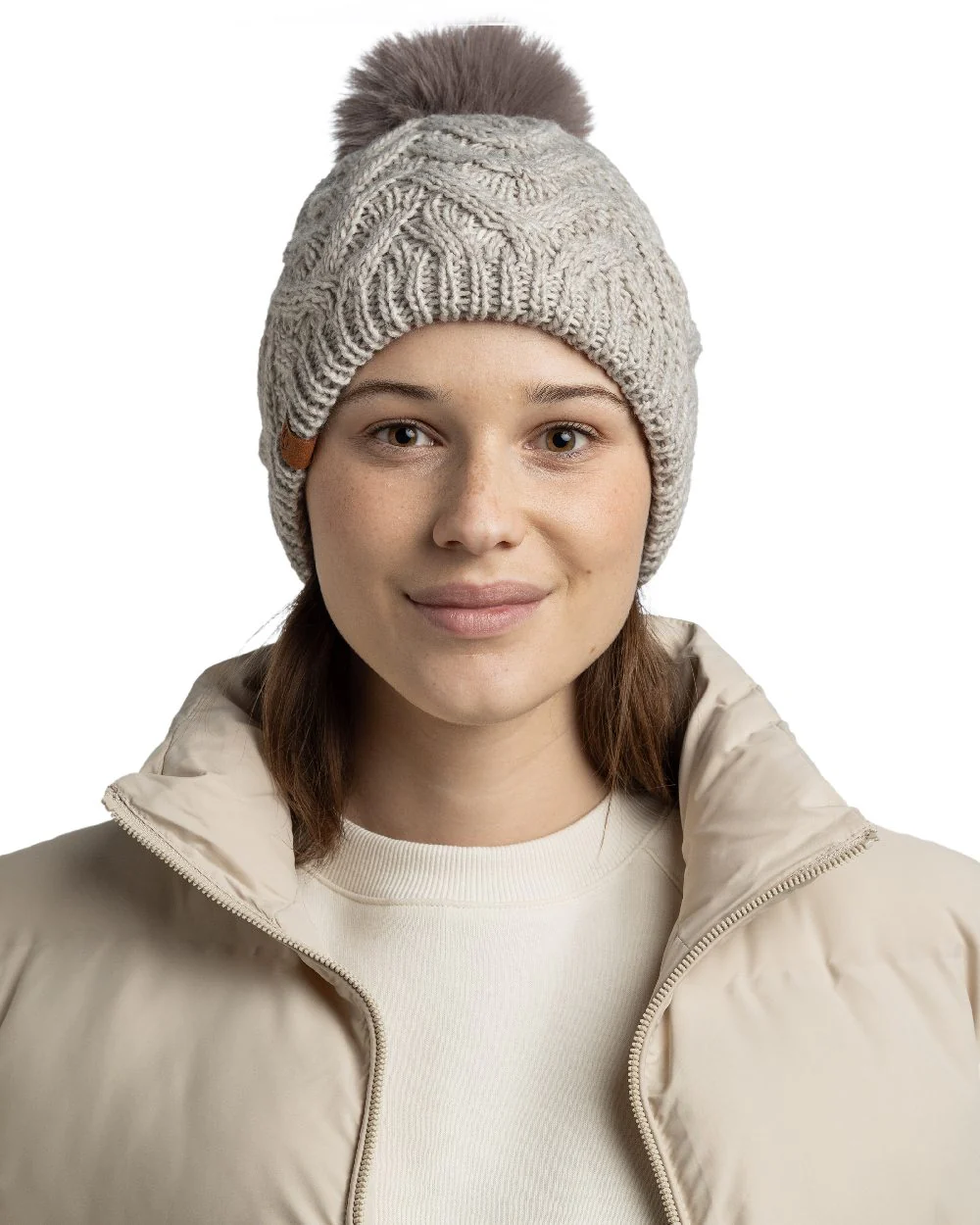 Buff Caryn Knitted And Fleece Band Beanie - Image 10
