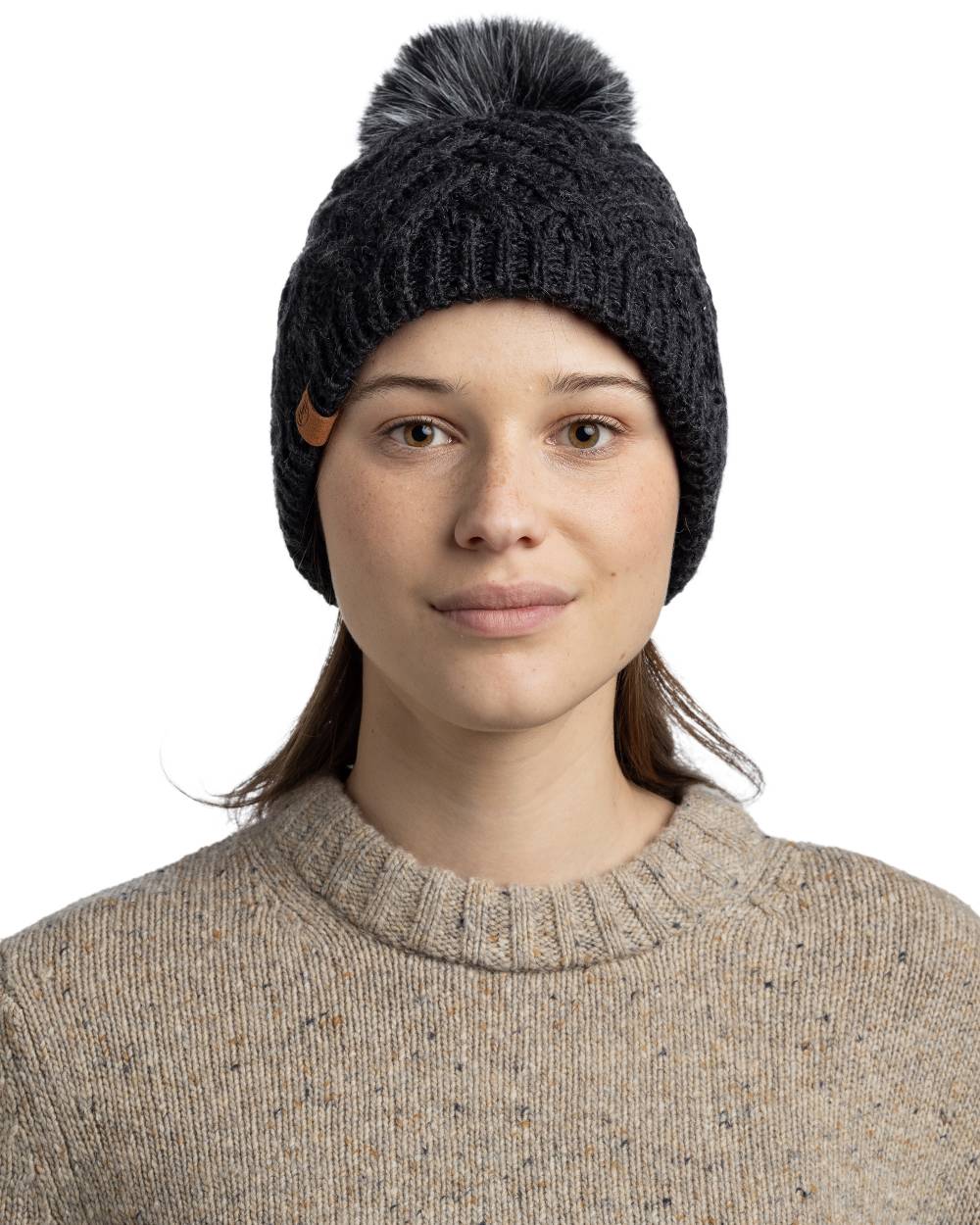 Buff Caryn Knitted And Fleece Band Beanie - Image 14