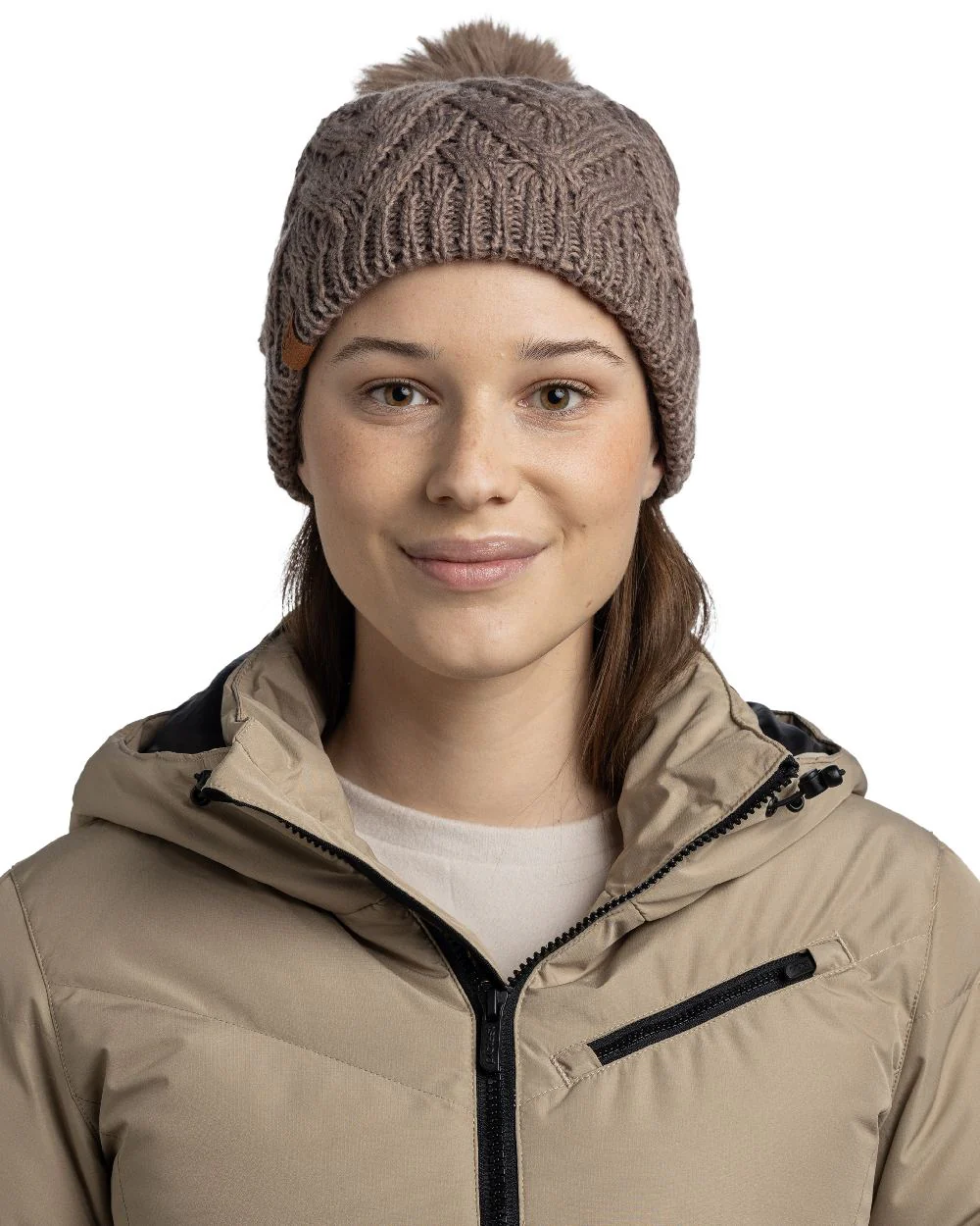 Buff Caryn Knitted And Fleece Band Beanie - Image 6