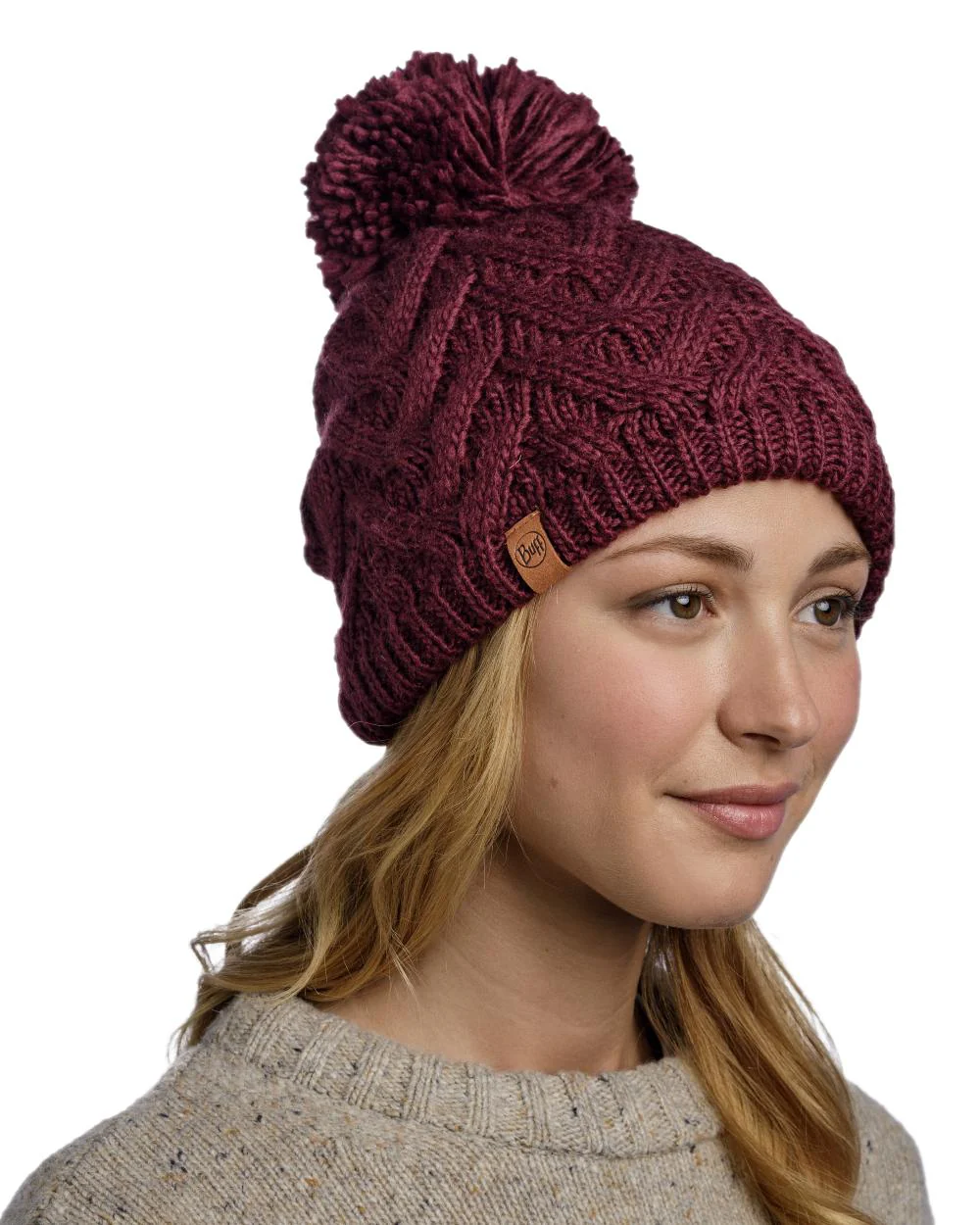 Buff Caryn Knitted Fleece Beanie - Image 10