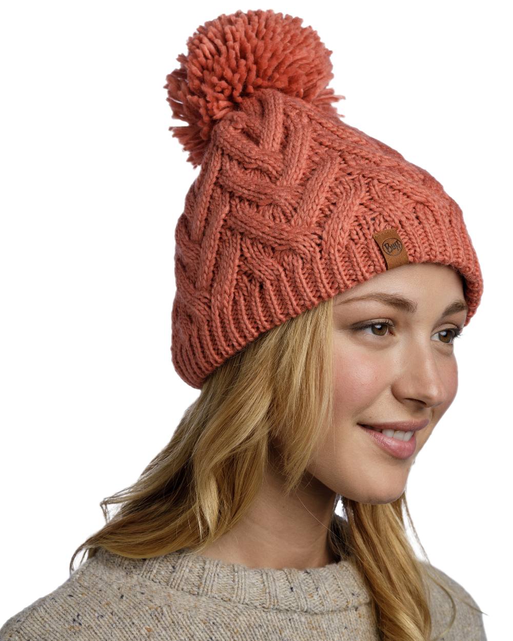 Buff Caryn Knitted Fleece Beanie - Image 6