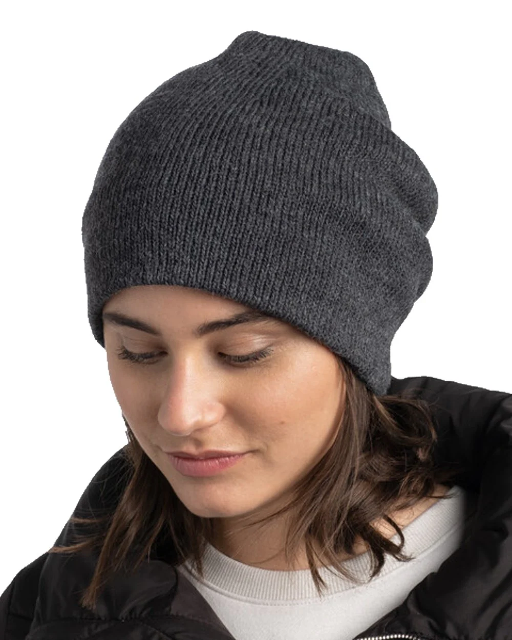 Buff Jarn Knitted Beanie - Image 4