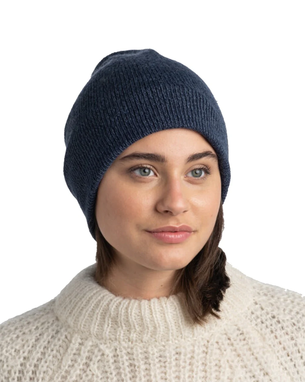 Buff Jarn Knitted Beanie - Image 6