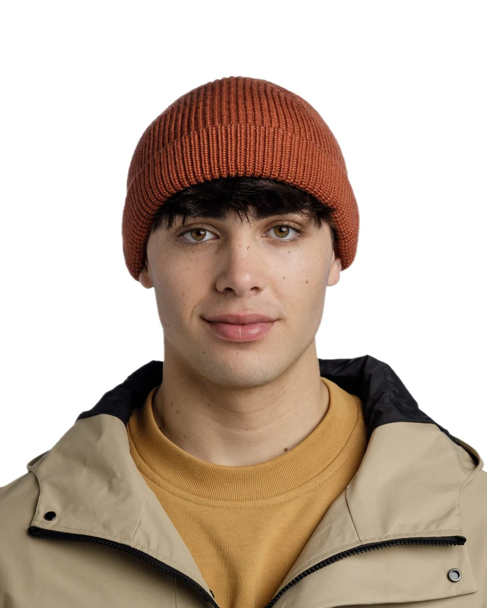 Buff Knitted Ervin Beanie - Image 10