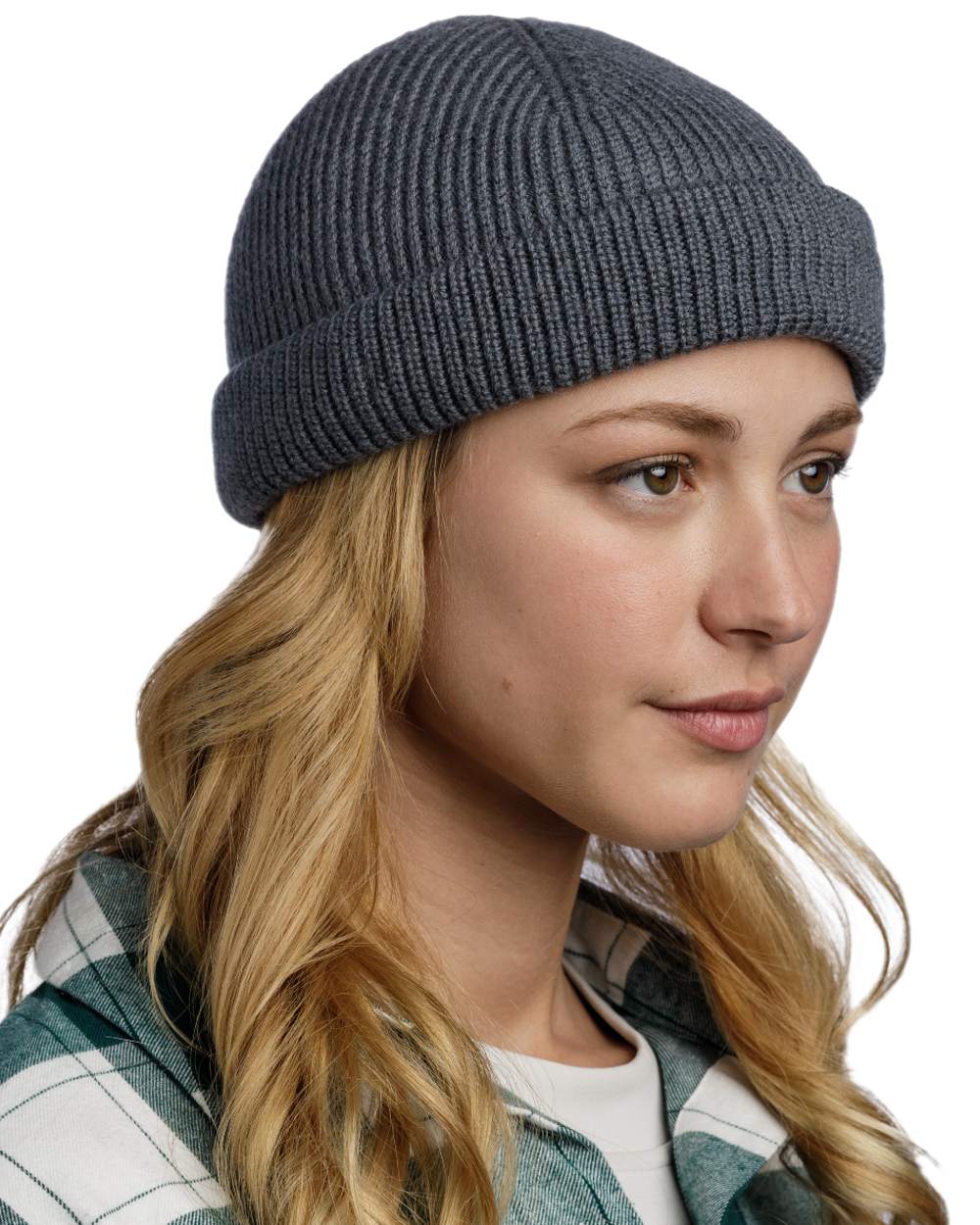 Buff Knitted Ervin Beanie - Image 4