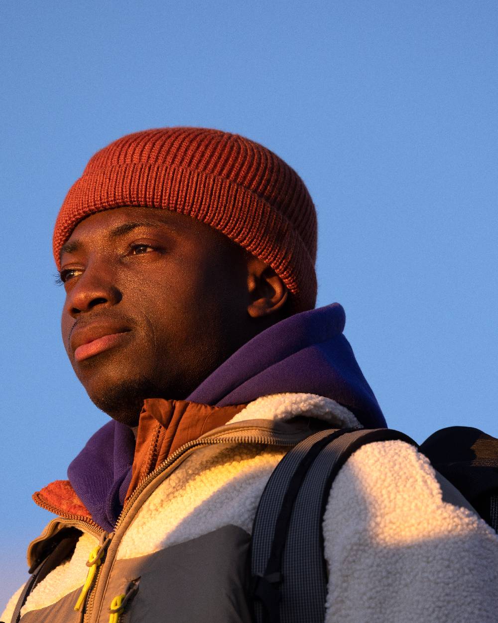Buff Knitted Ervin Beanie - Image 5