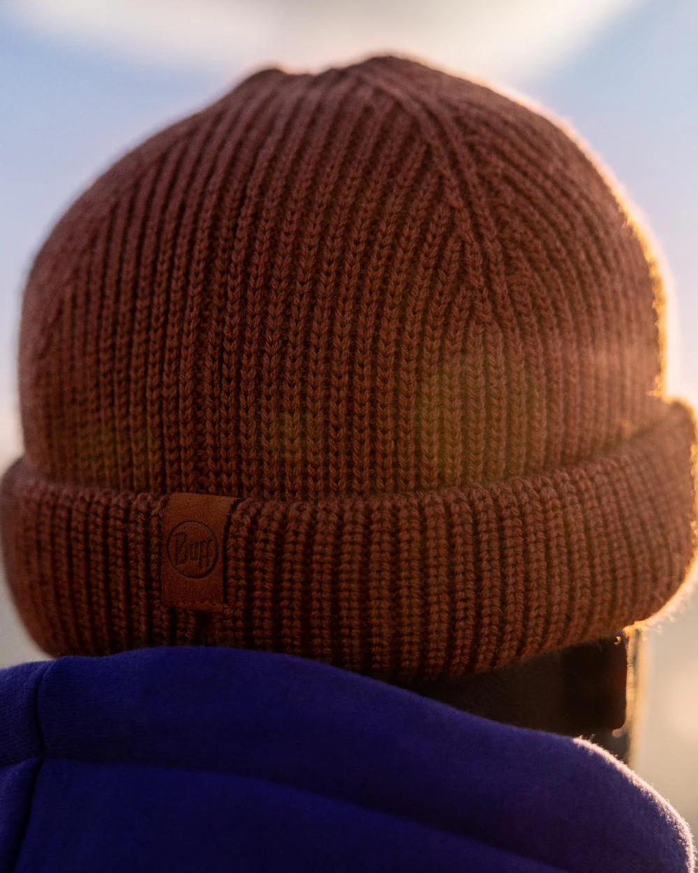 Buff Knitted Ervin Beanie - Image 6