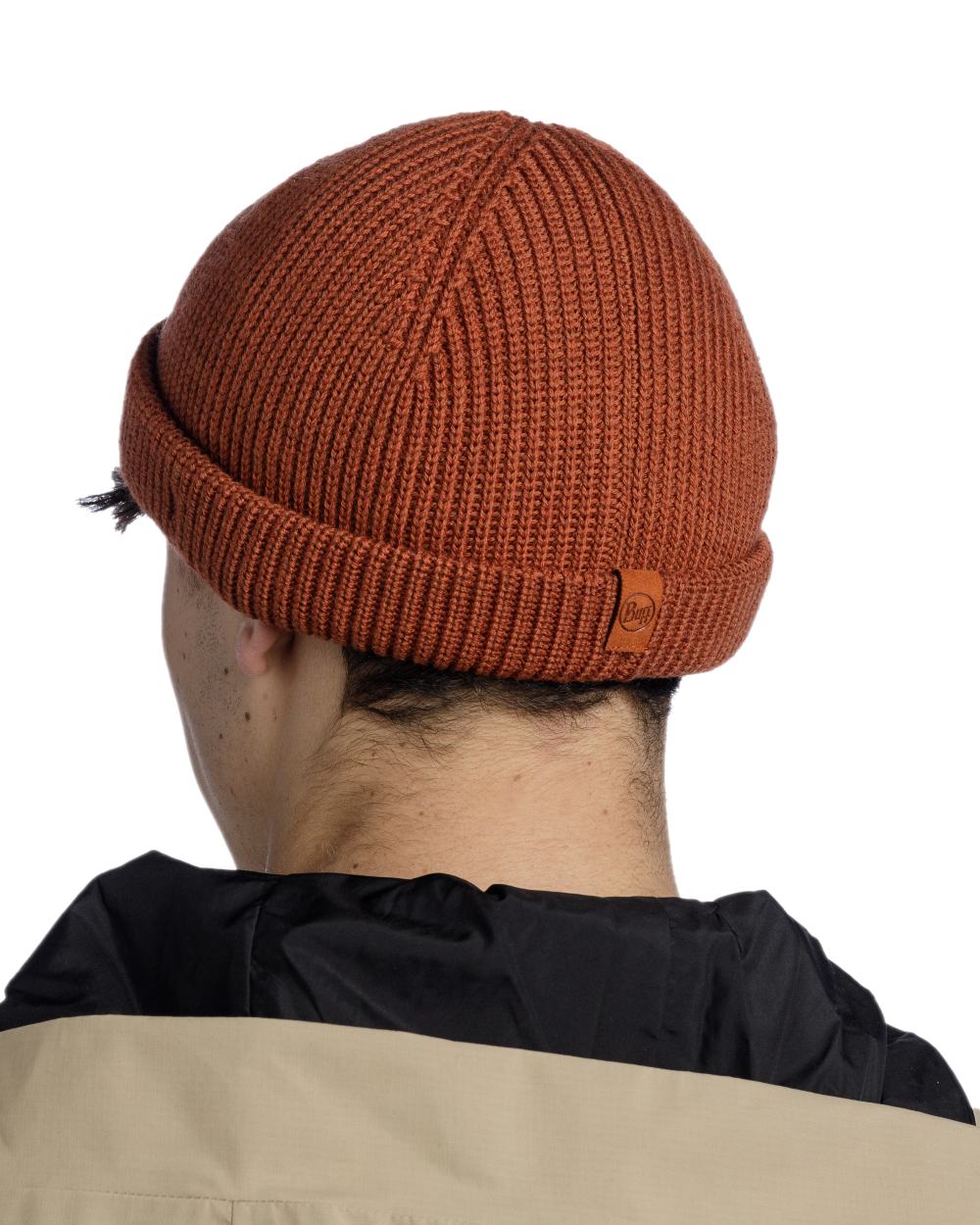 Buff Knitted Ervin Beanie - Image 9