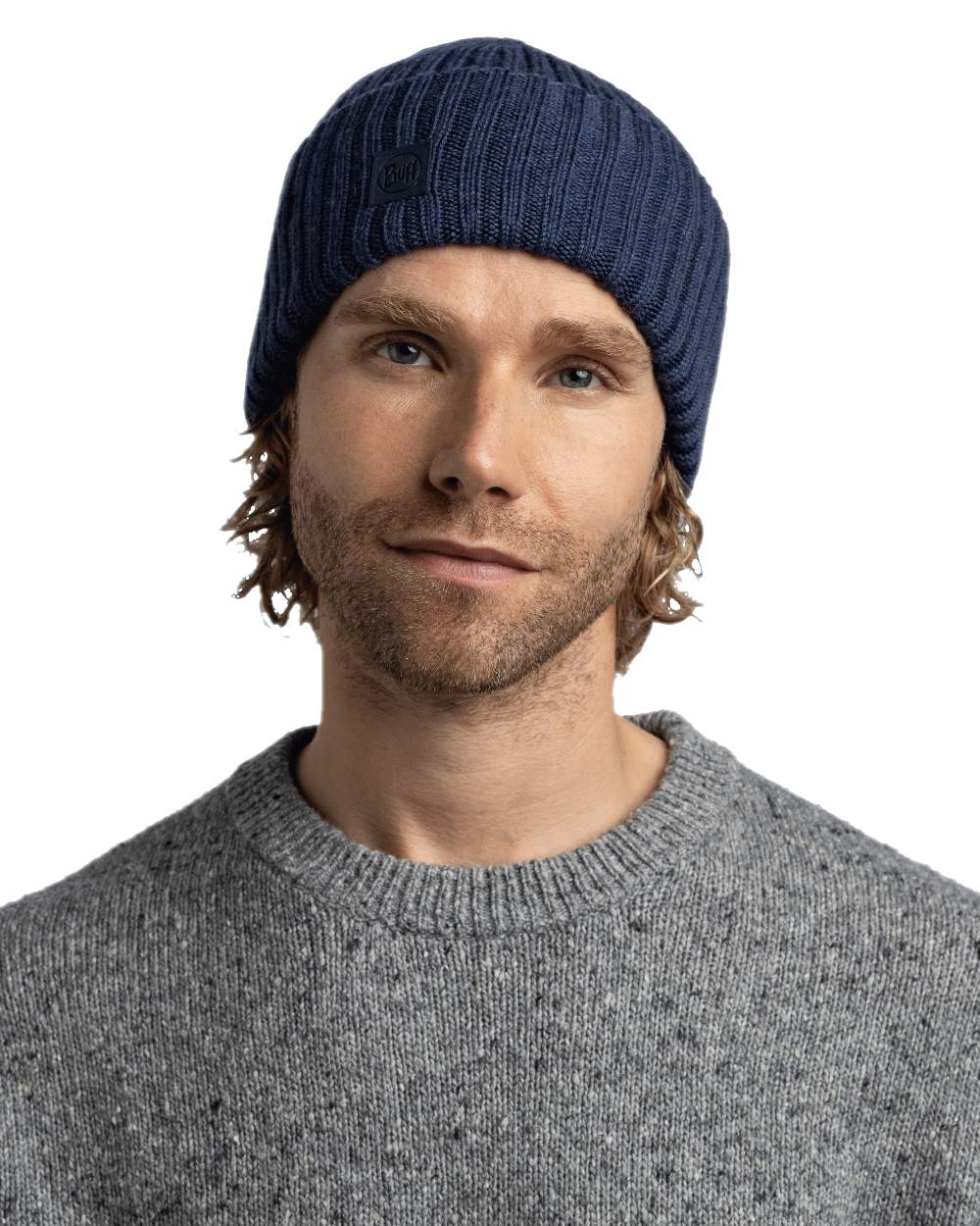 Buff Knitted Erviny Beanie - Image 3