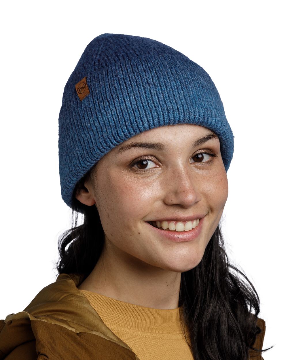 Buff Knitted Marin Beanie - Image 17