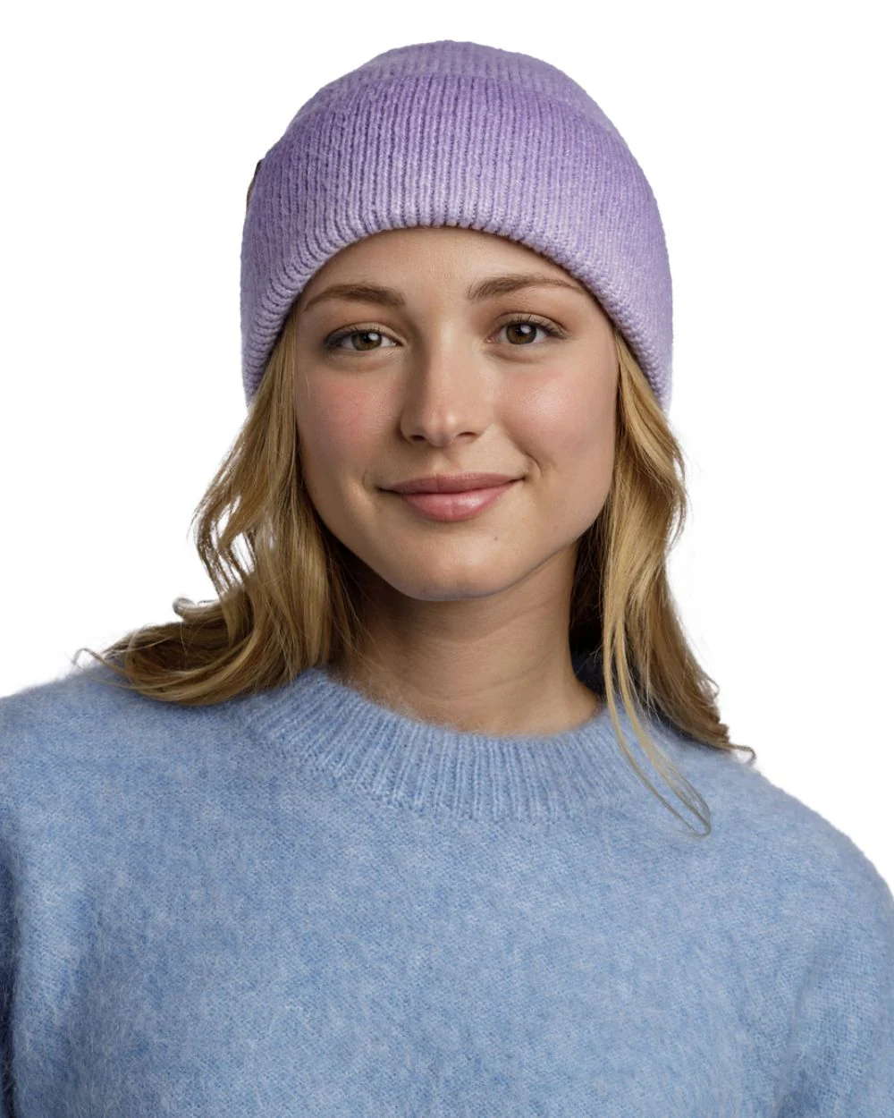 Buff Knitted Marin Beanie - Image 6