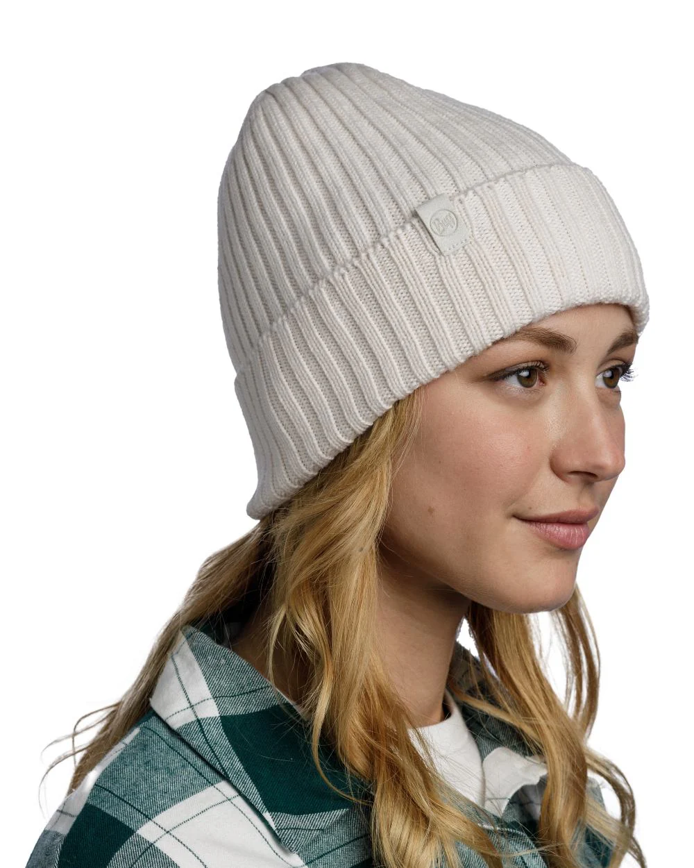 Buff Knitted Norval Beanie - Image 14