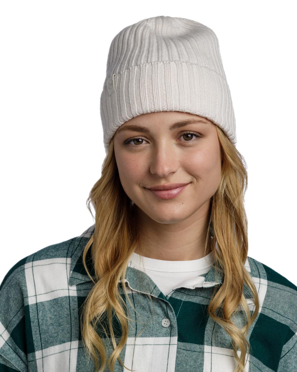 Buff Knitted Norval Beanie - Image 16